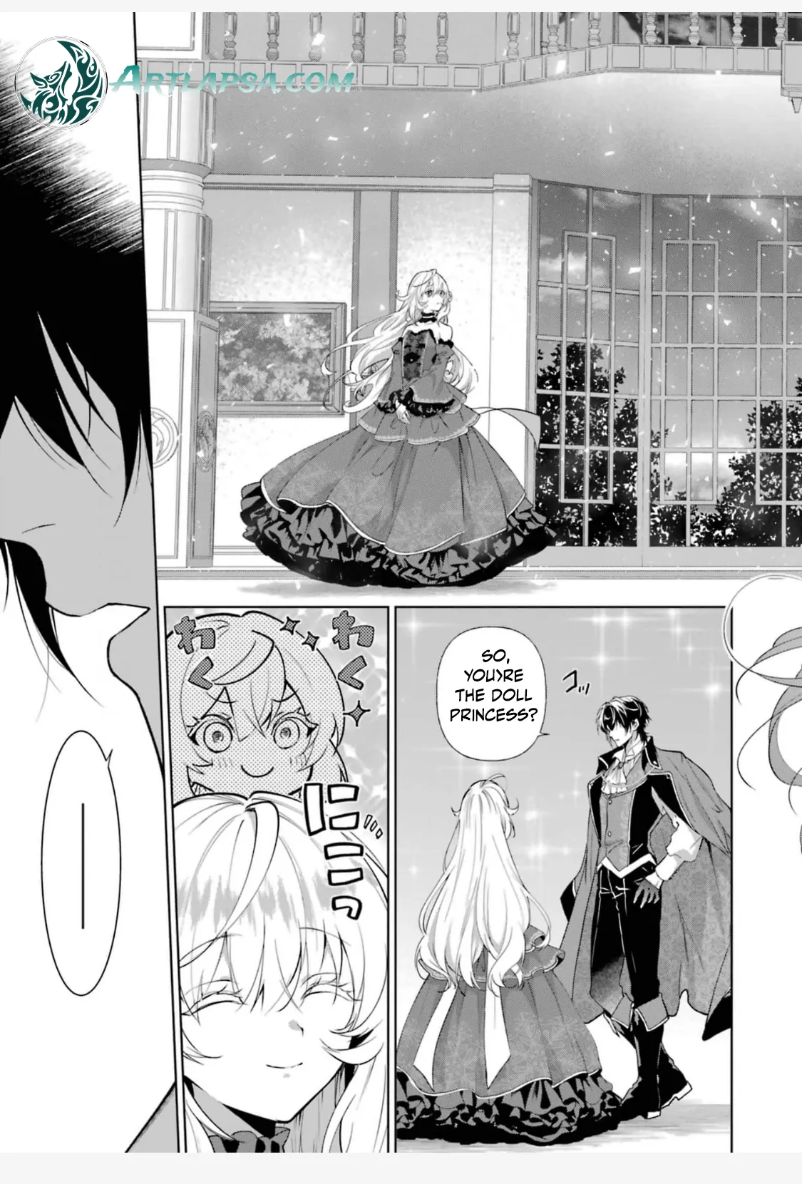 ‏belle puppée’s engagement the doll princess and the smitten prince Chapter 1 - page 3
