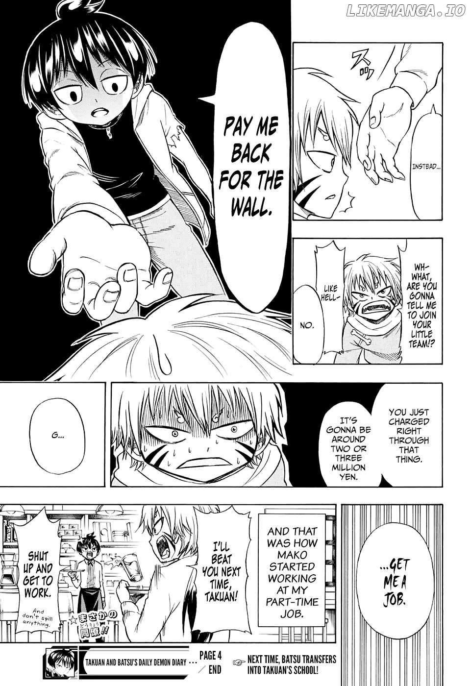 Takuan and Batsu's Daily Demon Diary Chapter 4 - page 19