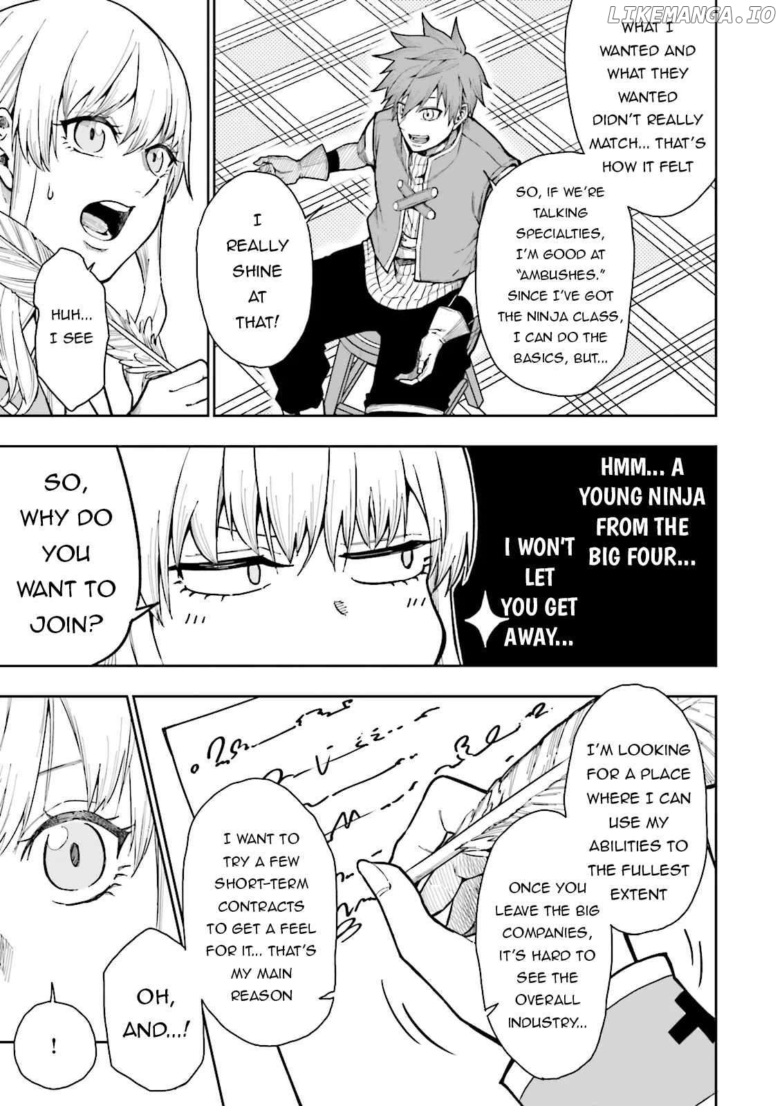 Job ga Ninja no Kuse ni Yakamashi Sugiru daro Chapter 1 - page 12