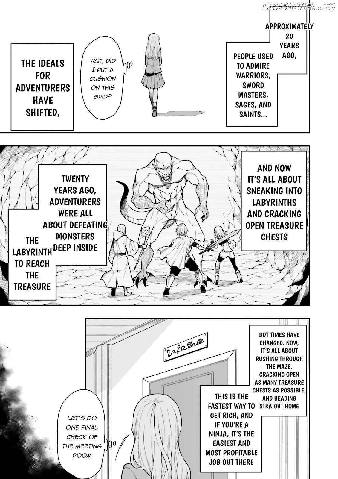 Job ga Ninja no Kuse ni Yakamashi Sugiru daro Chapter 1 - page 6