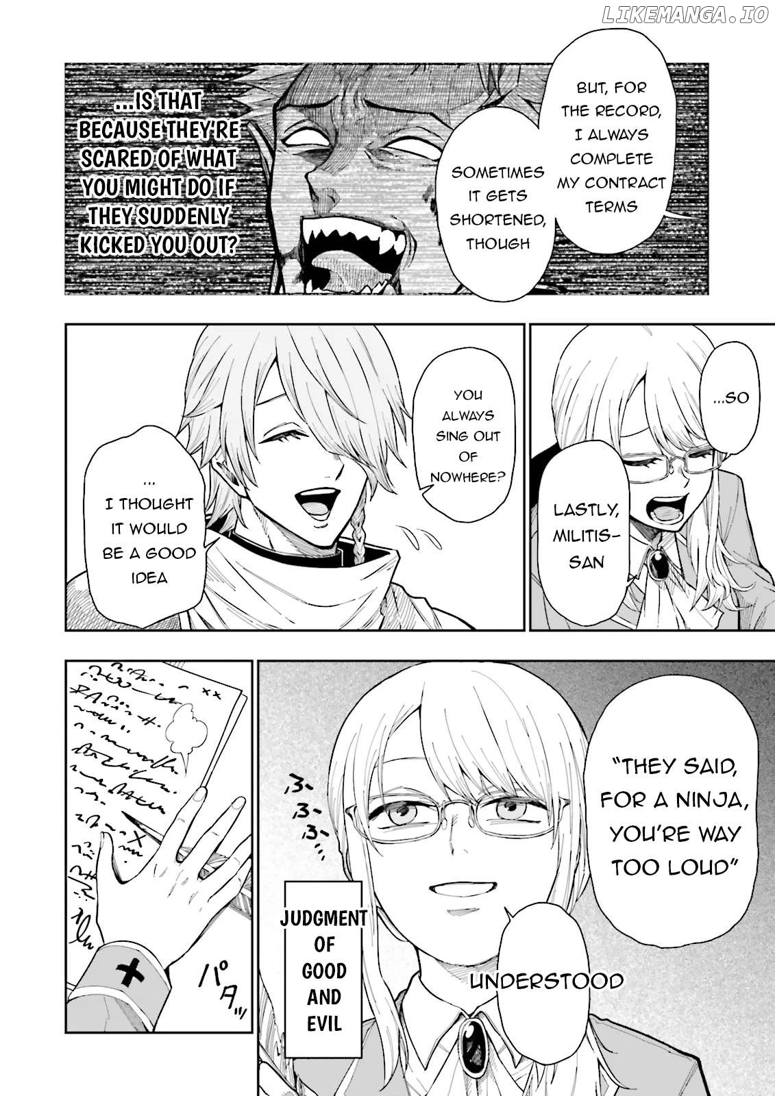 Job ga Ninja no Kuse ni Yakamashi Sugiru daro Chapter 3 - page 13