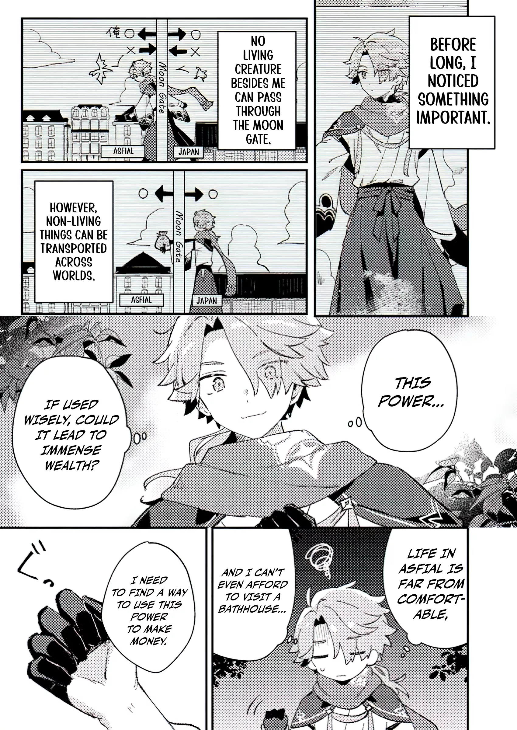 Isekai Merchant: Living a Rich Slow Life with <Isekai Travel> Chapter 1 - page 11
