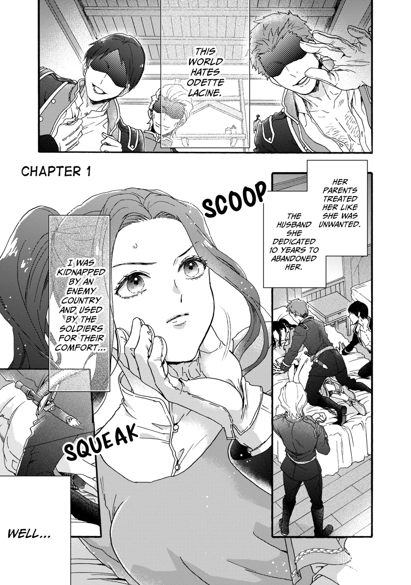 Captive Love: The Knight Captain I Took Care of Seems To Be Doting on Me Chapter 1 - page 1