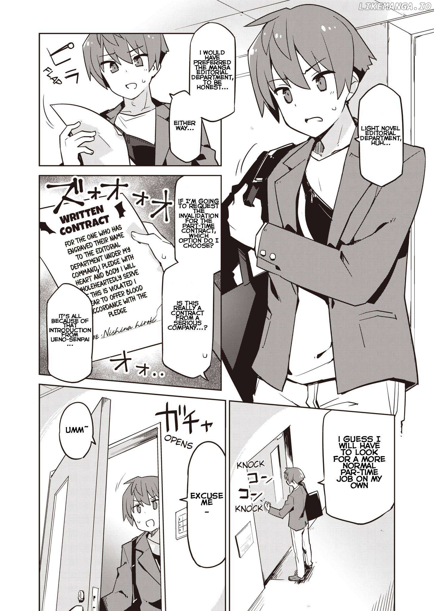 Nishina-kun no Henshuu Boukenki ~Ranobe wa Danjon de Tsukurareru~ Chapter 1 - page 2