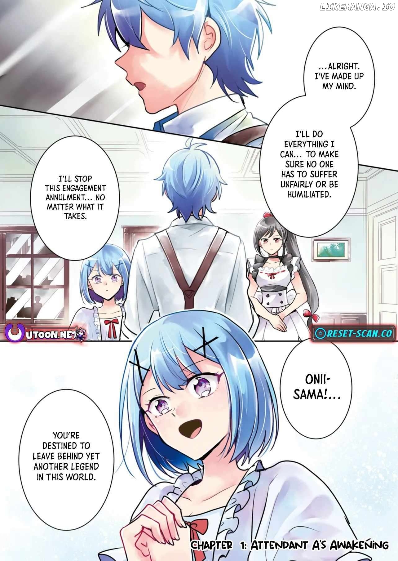 Ouji no Torimaki A wa Akuyaku Reijou no Mikata desu Chapter 1 - page 2