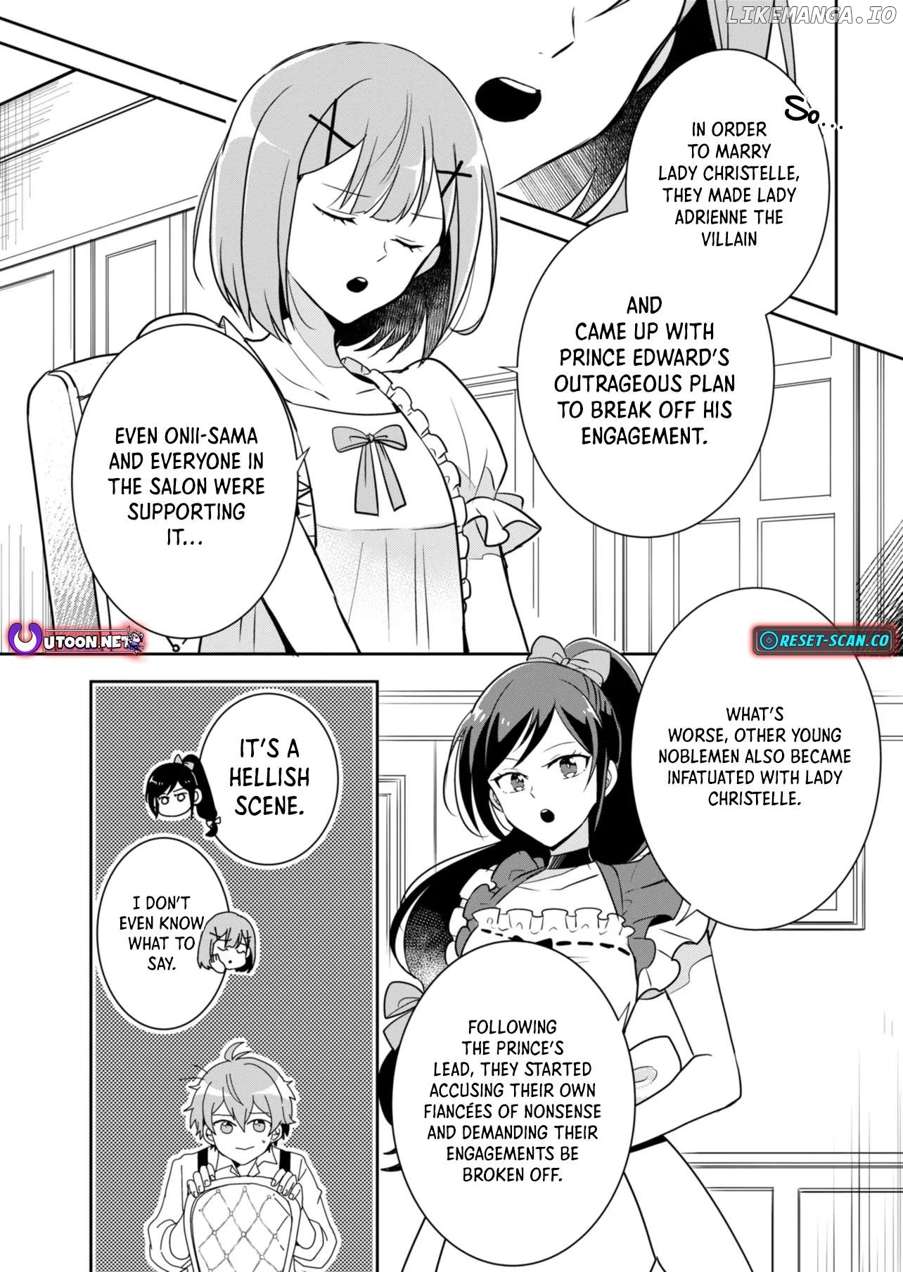 Ouji no Torimaki A wa Akuyaku Reijou no Mikata desu chapter 2.1 - page 2