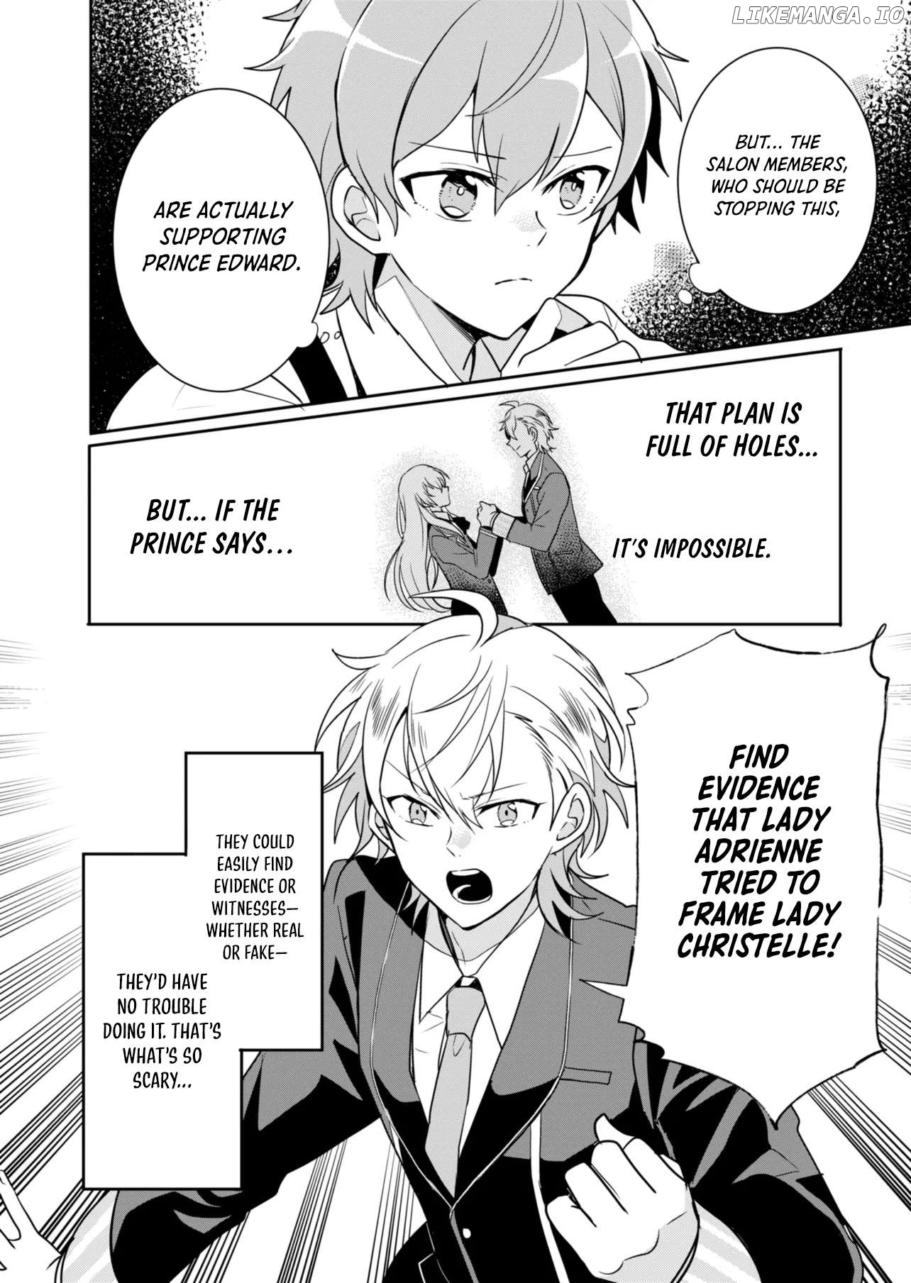 Ouji no Torimaki A wa Akuyaku Reijou no Mikata desu chapter 2.1 - page 3