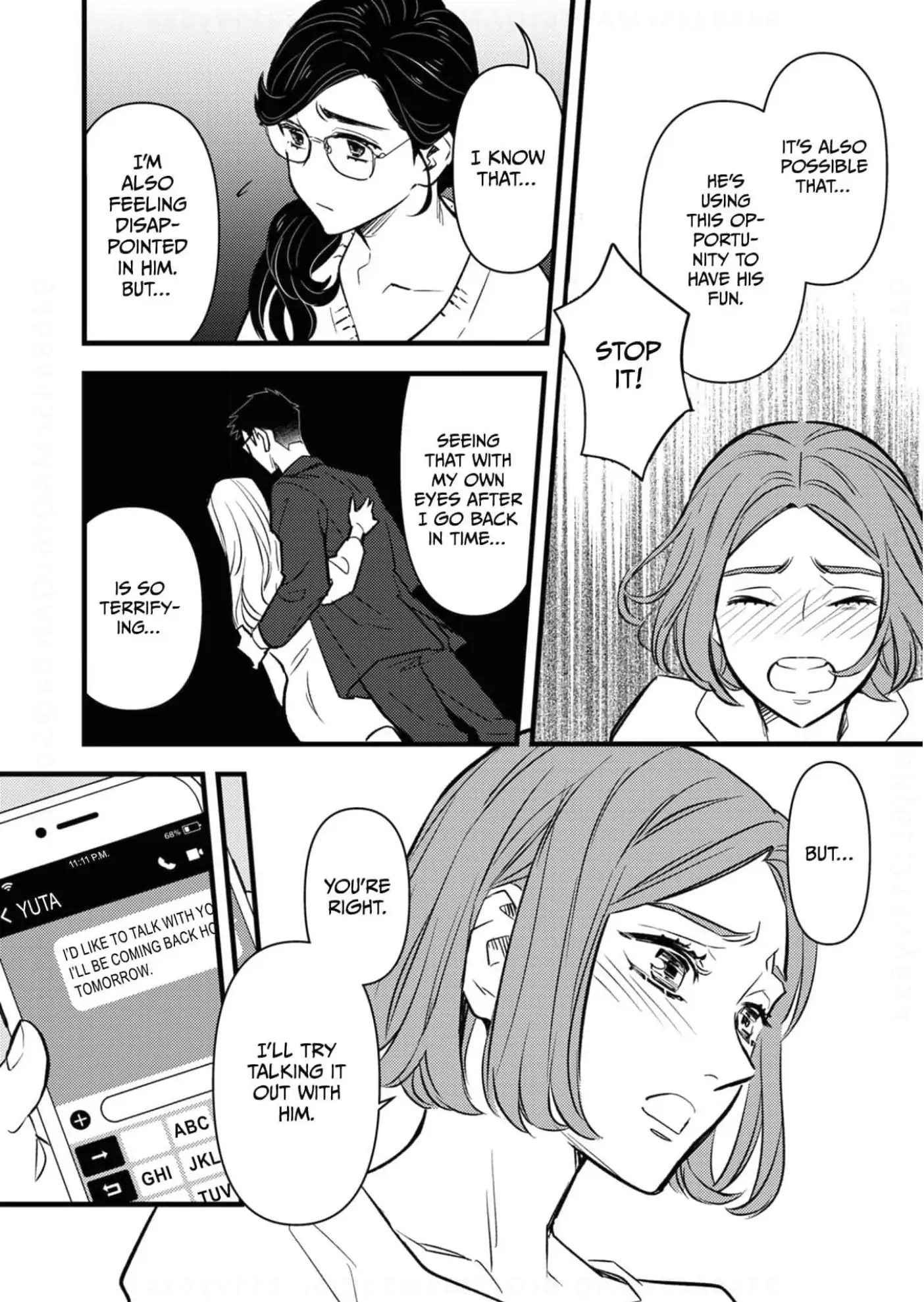 Leaping Through Time to Save a Sexless Marriage Chapter 28 - page 6