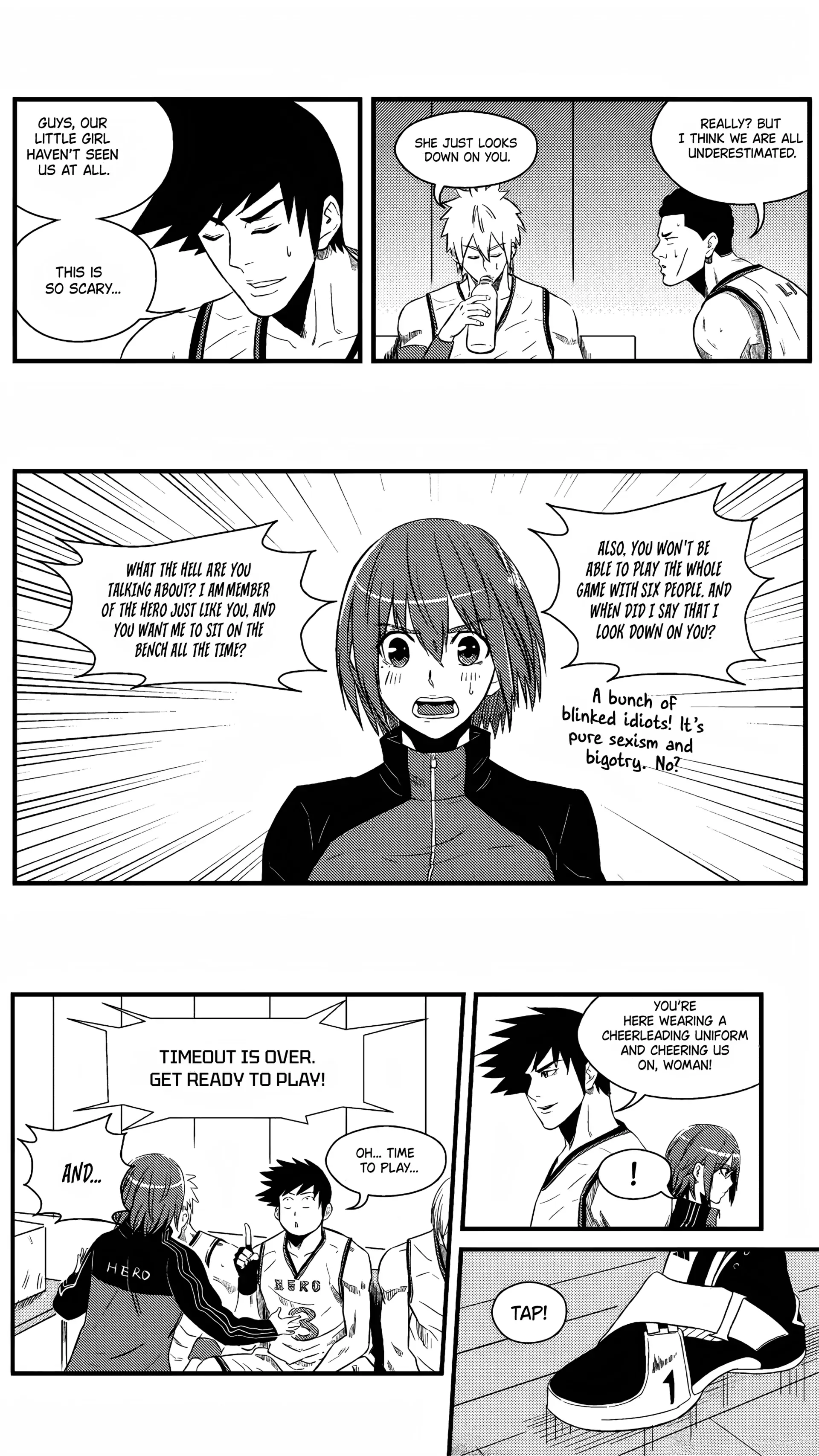 The basketball girl Chapter 77 - page 8