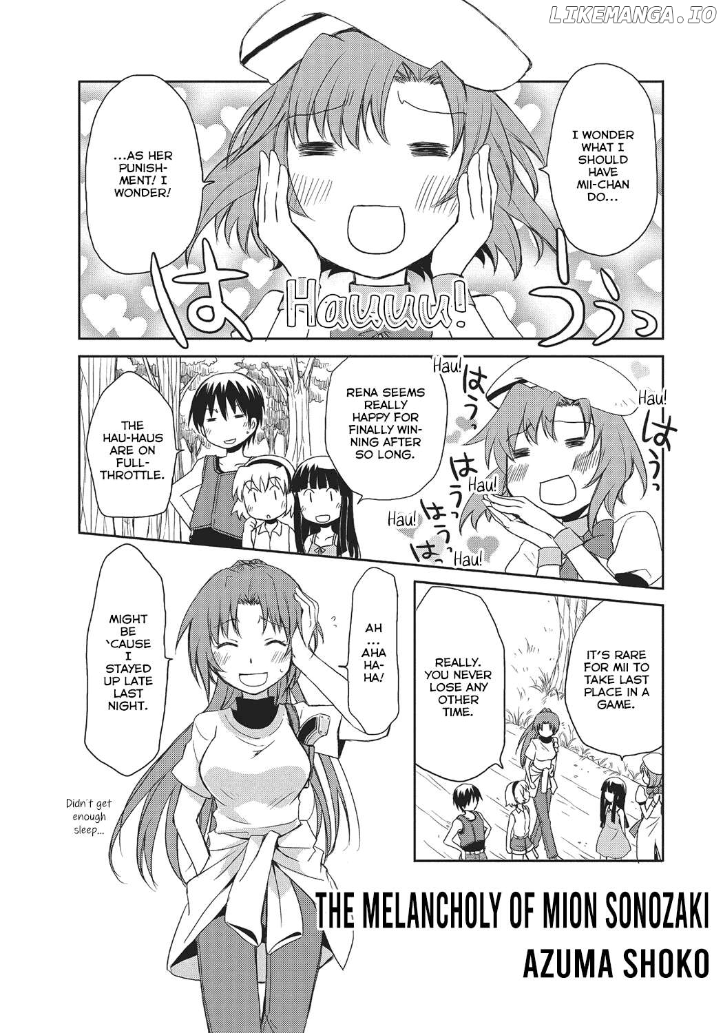 Higurashi no Naku Koro ni: Wonderful Chapter 5 - page 1