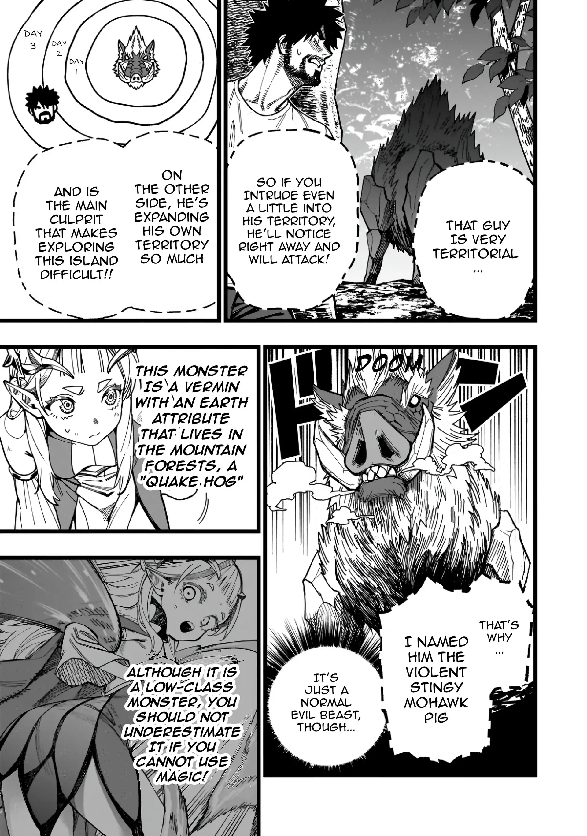 Senki Survival Saga: Isekai no Unmei o Kaketa Mujintou Fujun Iseikouyuu Chapter 5 - page 13