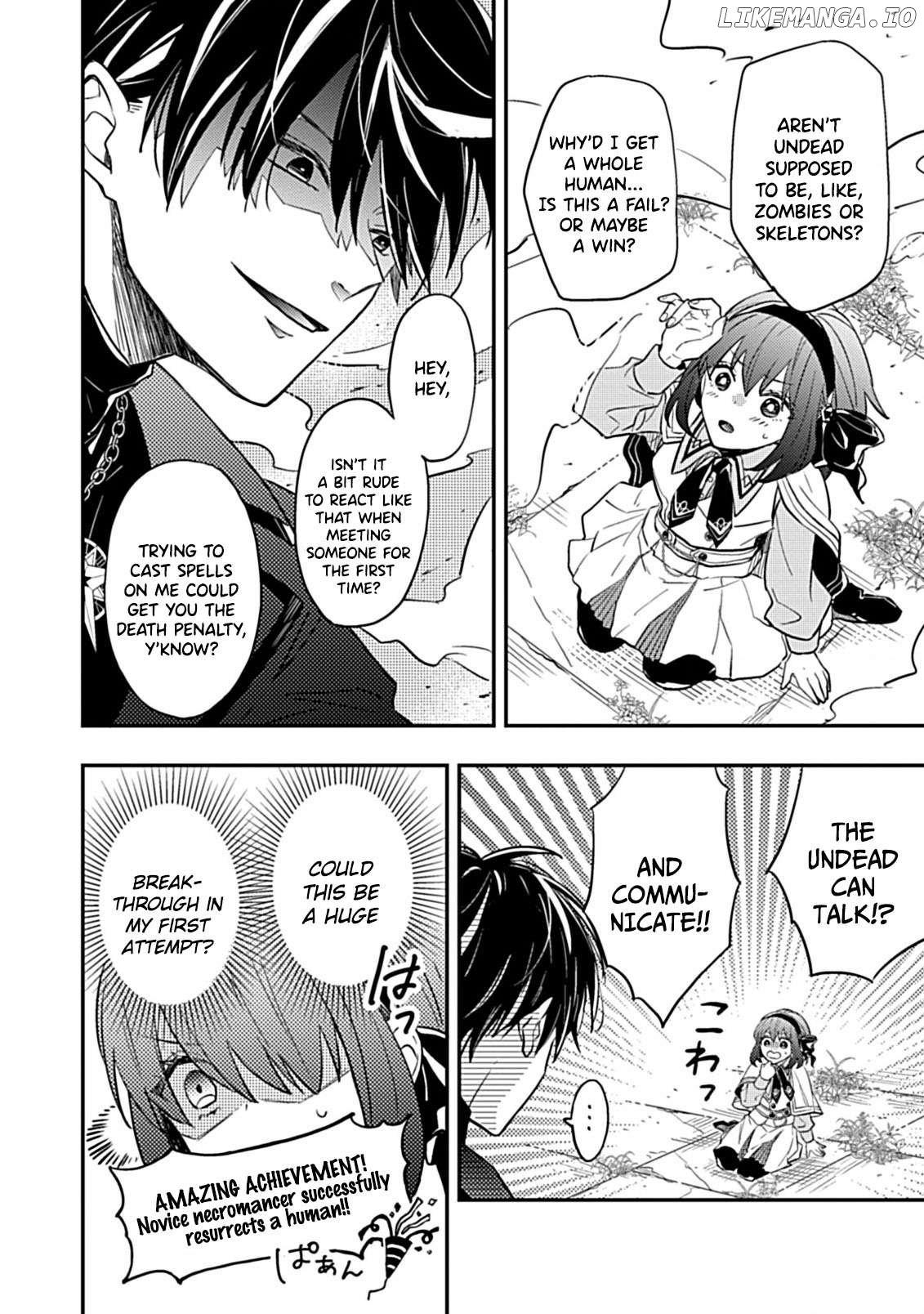 Shinmai Necromancer, Maou wo Sosei suru Chapter 1.1 - page 5