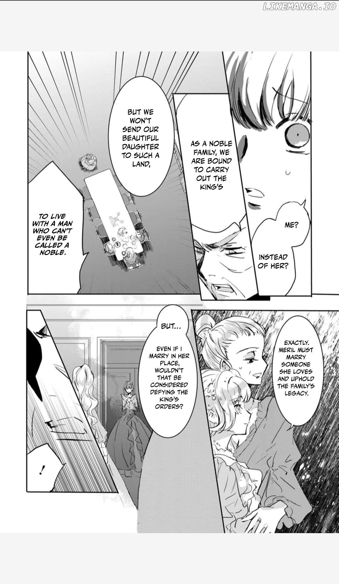 "Omae ga Kawari ni Shine" to Iwareta Watashi. Imouto no Migawari ni Reikoku na Henkyou Haku no Moto e Totsugi, Shiawase wo Teniireru Chapter 1 - page 14