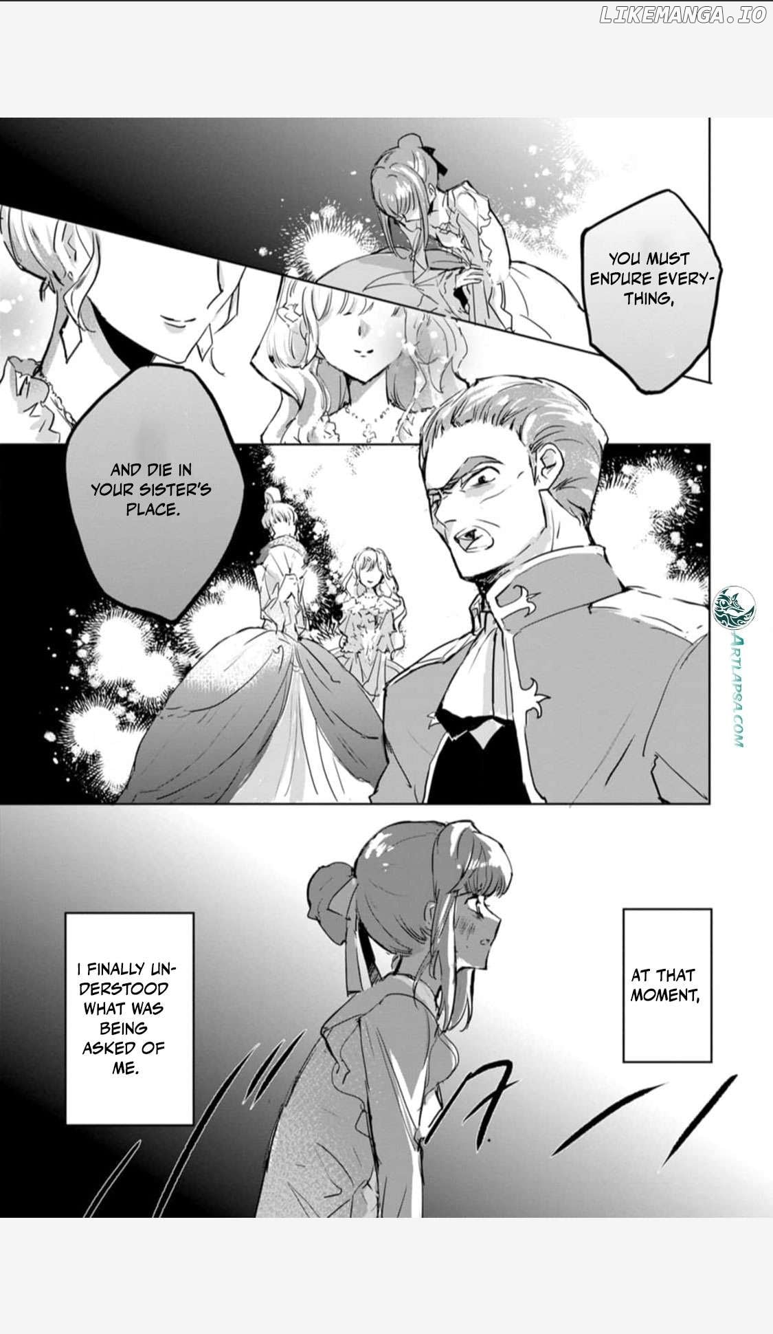 "Omae ga Kawari ni Shine" to Iwareta Watashi. Imouto no Migawari ni Reikoku na Henkyou Haku no Moto e Totsugi, Shiawase wo Teniireru Chapter 1 - page 1