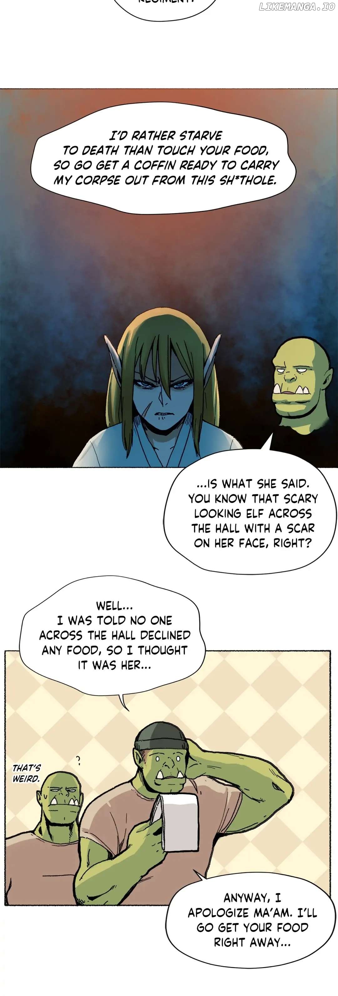 Pampered Prisoners: Elves Among Orcs Chapter 1 - page 6