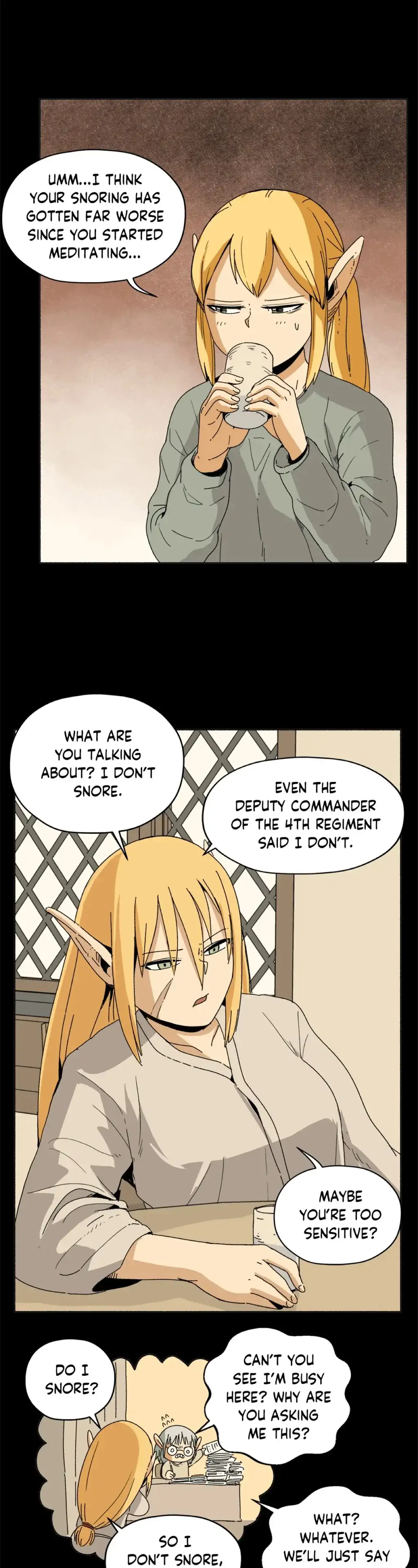 Pampered Prisoners: Elves Among Orcs Chapter 8 - page 9