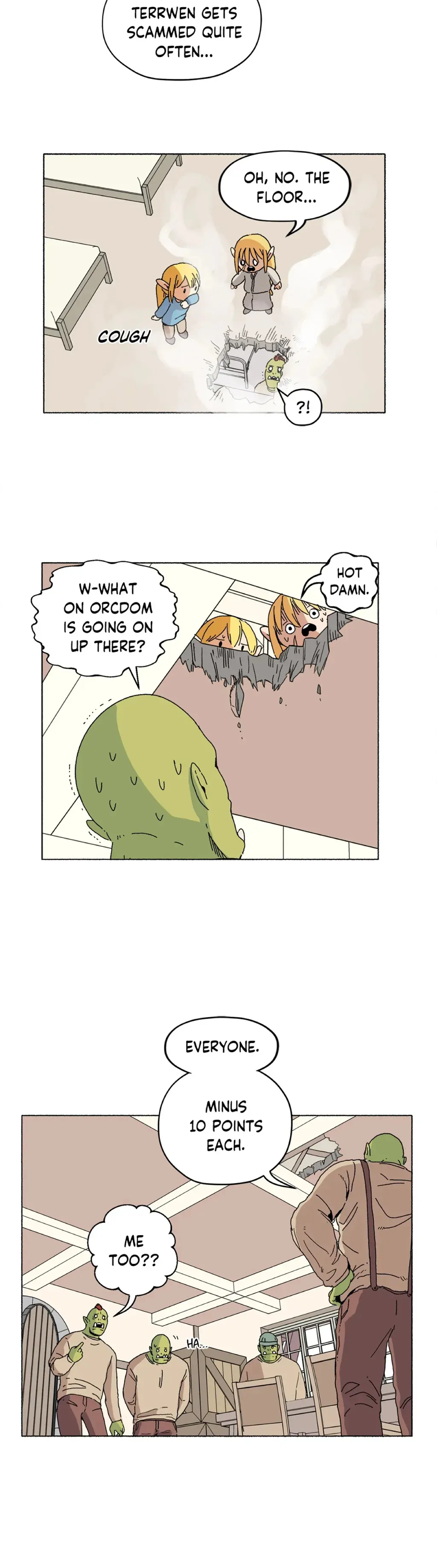 Pampered Prisoners: Elves Among Orcs Chapter 8 - page 27