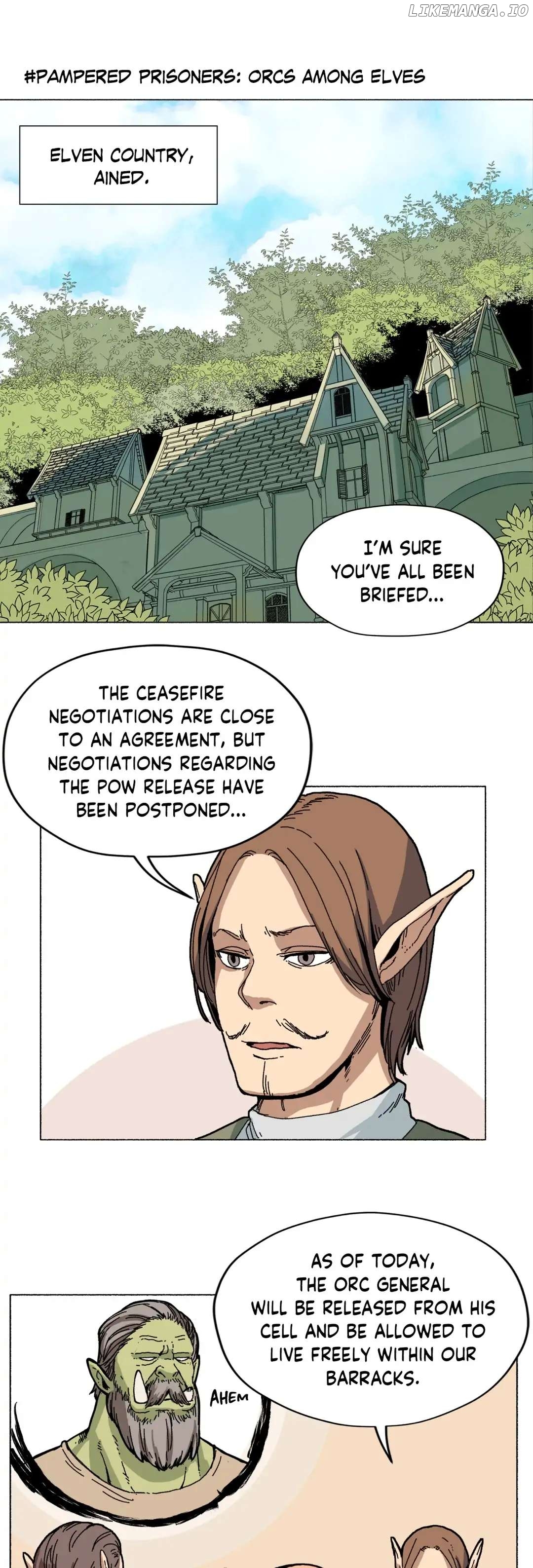 Pampered Prisoners: Elves Among Orcs Chapter 4 - page 13