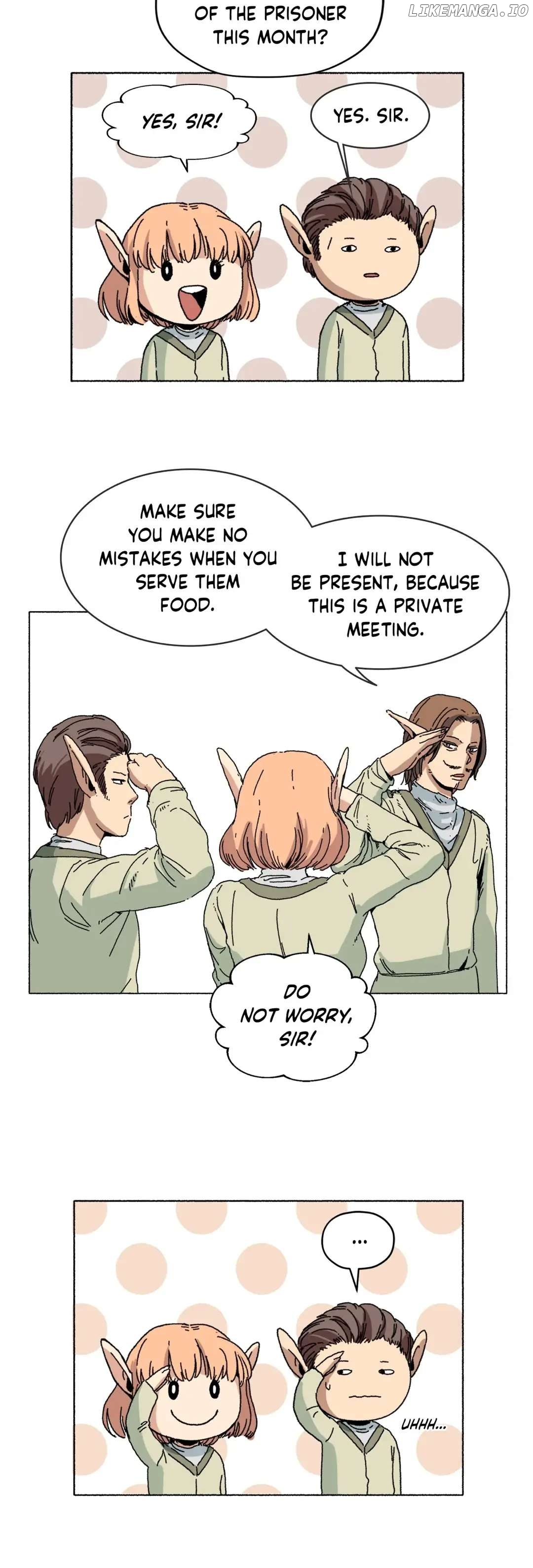 Pampered Prisoners: Elves Among Orcs Chapter 4 - page 16