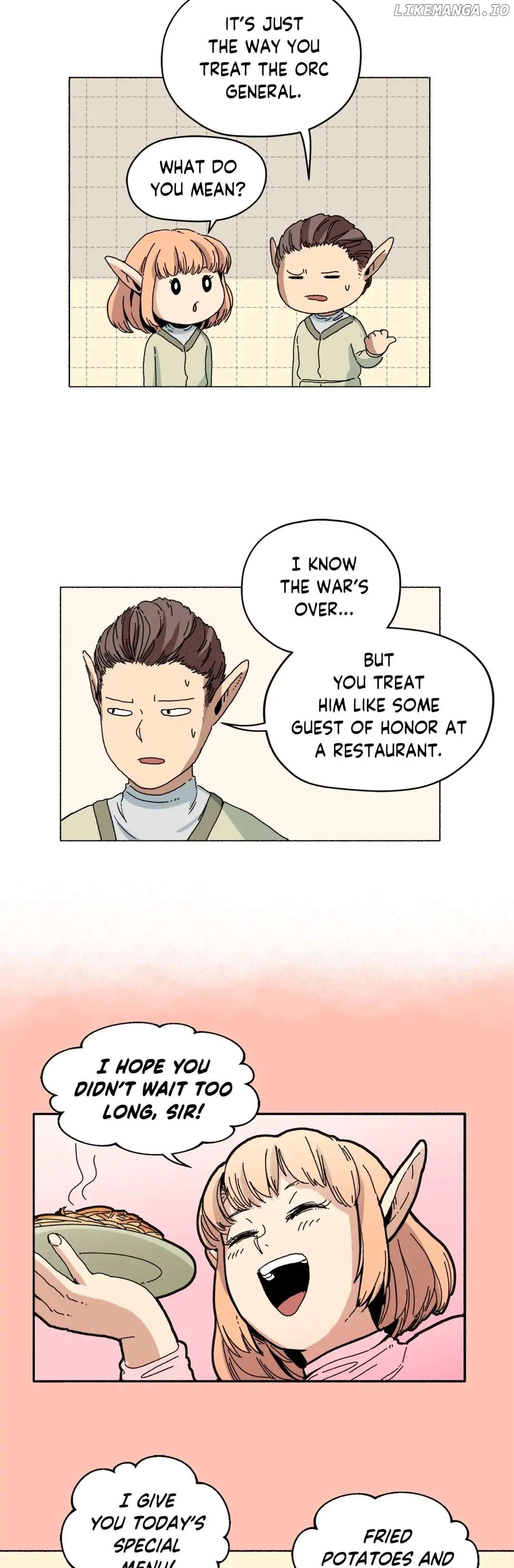 Pampered Prisoners: Elves Among Orcs Chapter 4 - page 18