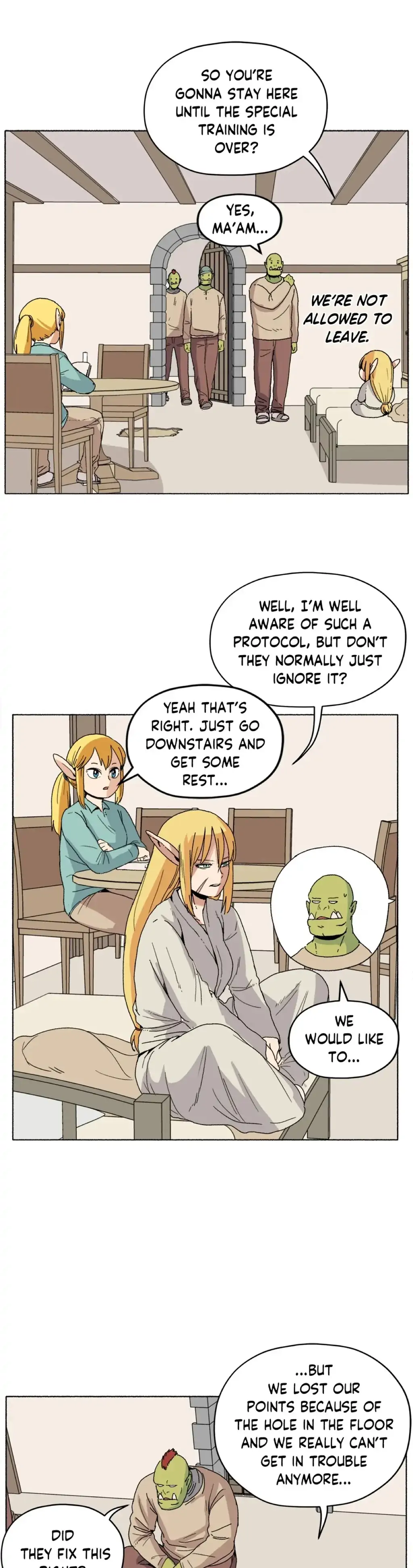 Pampered Prisoners: Elves Among Orcs Chapter 10 - page 21