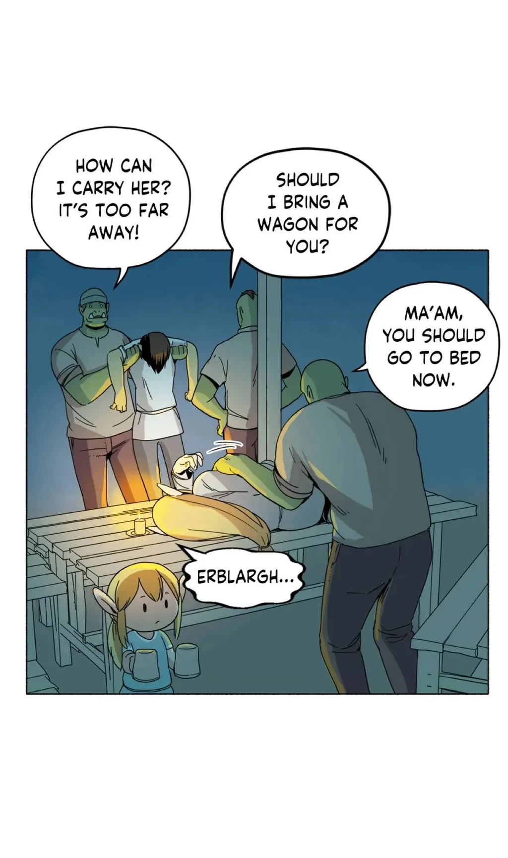 Pampered Prisoners: Elves Among Orcs Chapter 18 - page 25