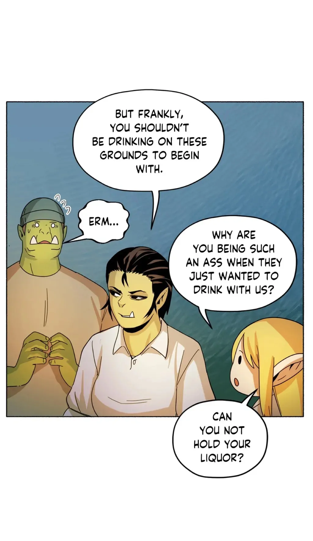 Pampered Prisoners: Elves Among Orcs Chapter 17 - page 73