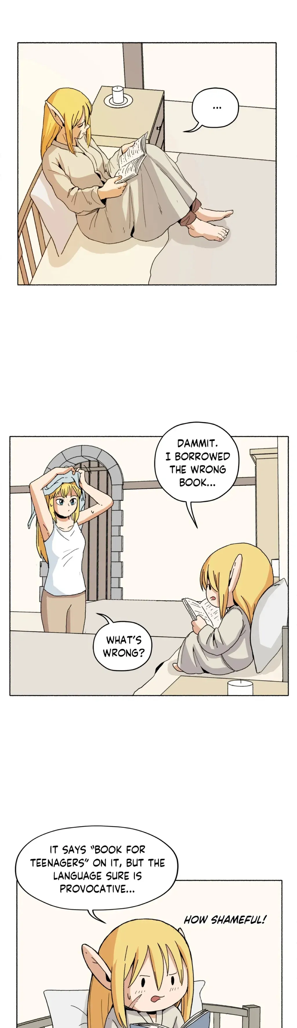 Pampered Prisoners: Elves Among Orcs Chapter 11 - page 14