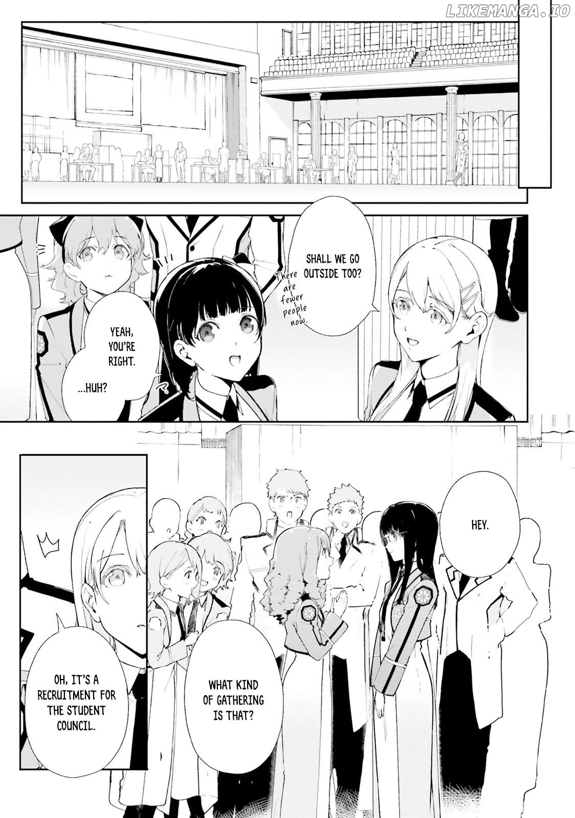 Shin Mahouka Koukou no Rettousei: Cygnus no Otome-tachi Chapter 2 - page 16