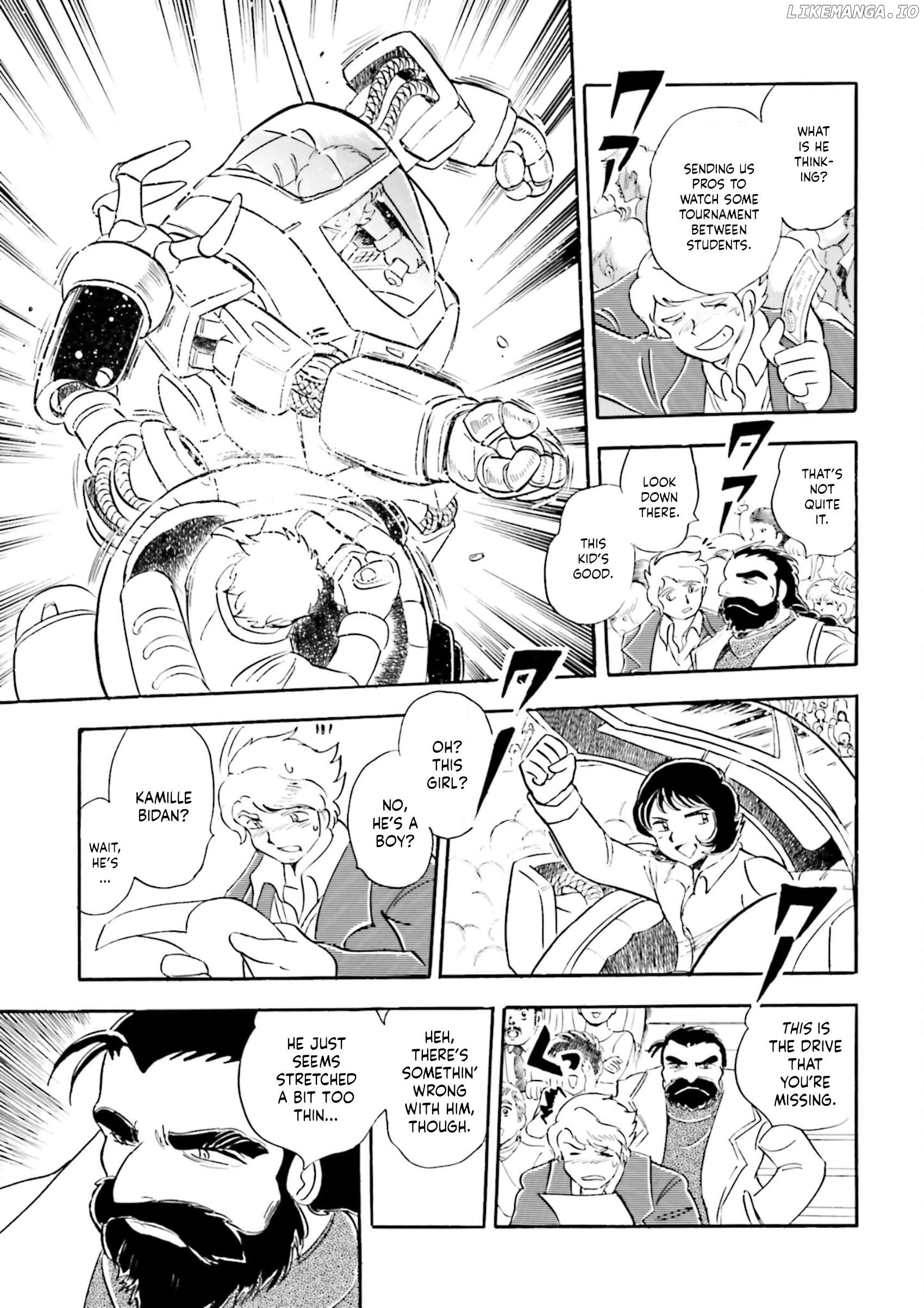 Mobile Suit Zeta Gundam 1/2 - U.C.0087 Another Story Chapter 1 - page 16
