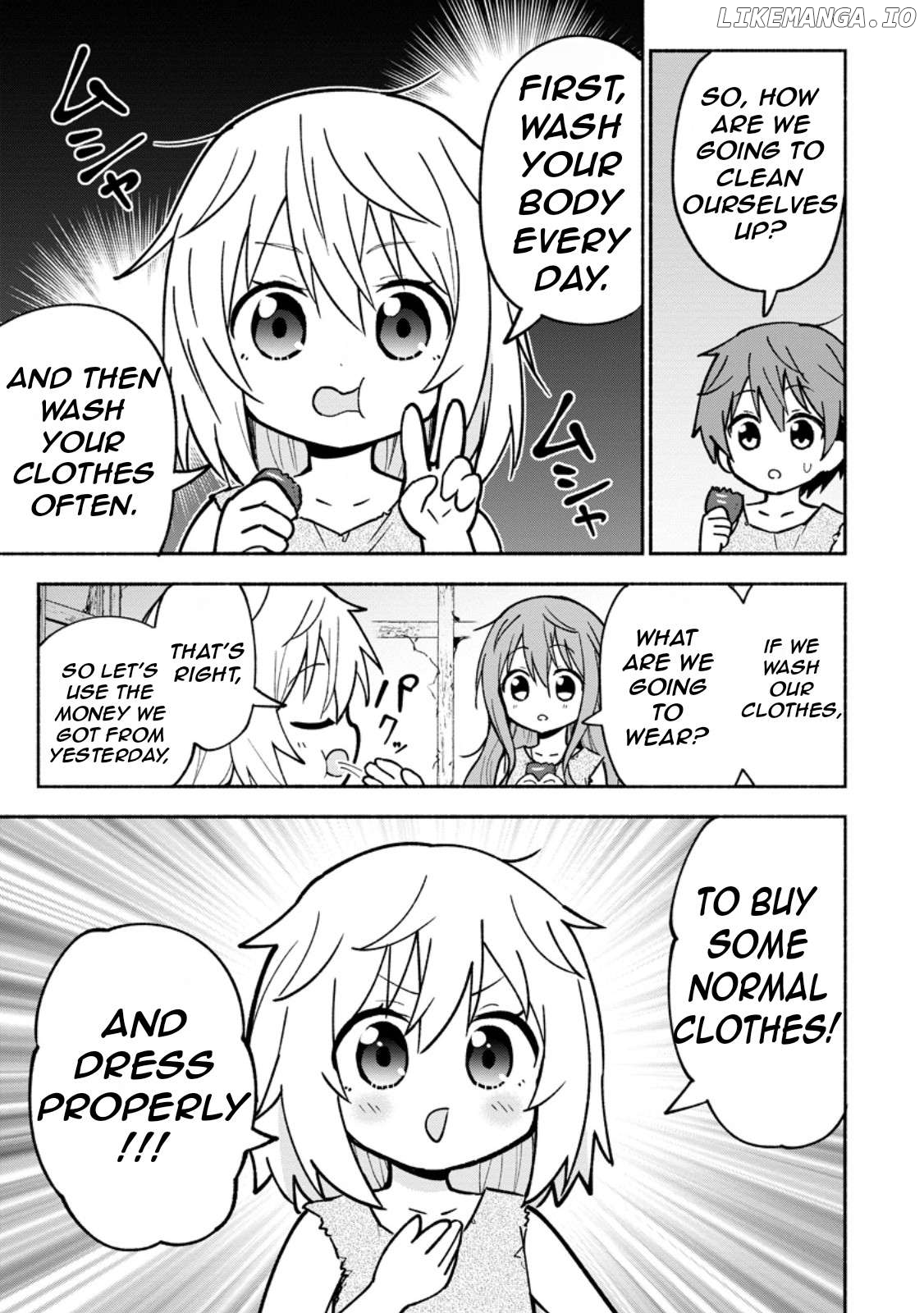 Isekai No Ochibi-chan wa Kyou mo Nanika wo Tsukuri Dasu Chapter 2 - page 24