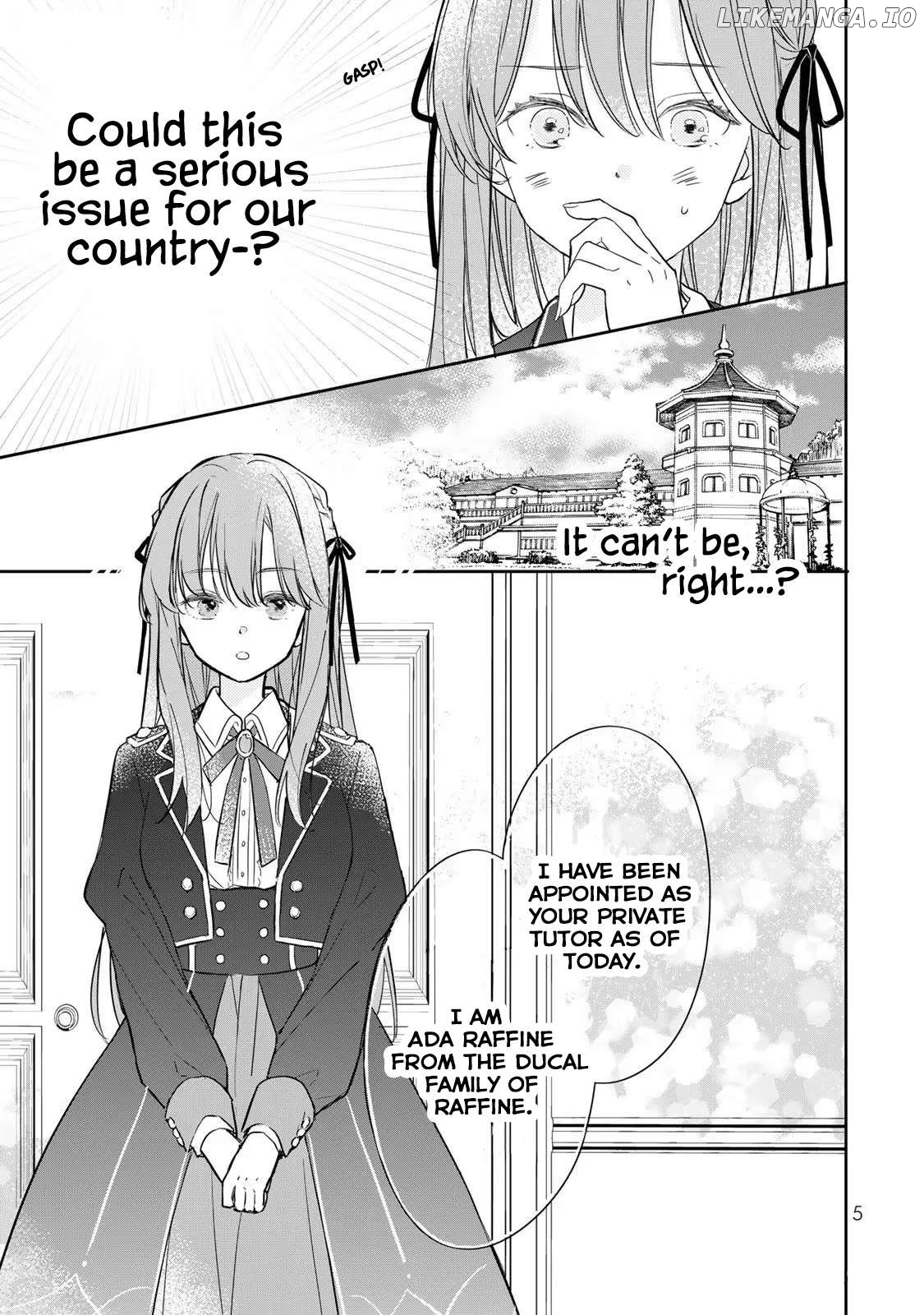 Tsukareta Ouji-sama to Kyouikugakari no Goreijou no Hanashi Chapter 1 - page 4