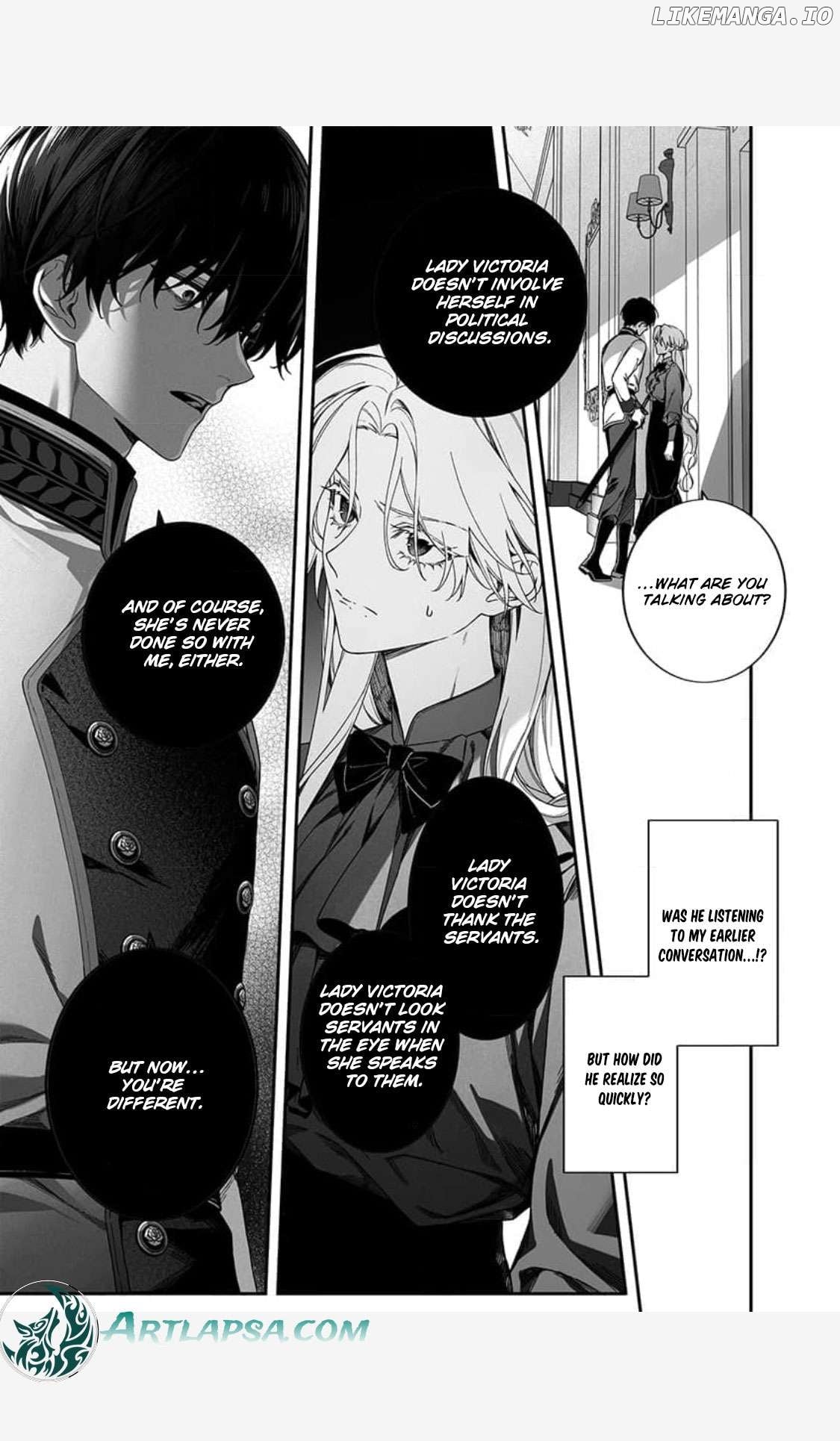 How can I escape from this knight’s crazy love?! Chapter 1 - page 19