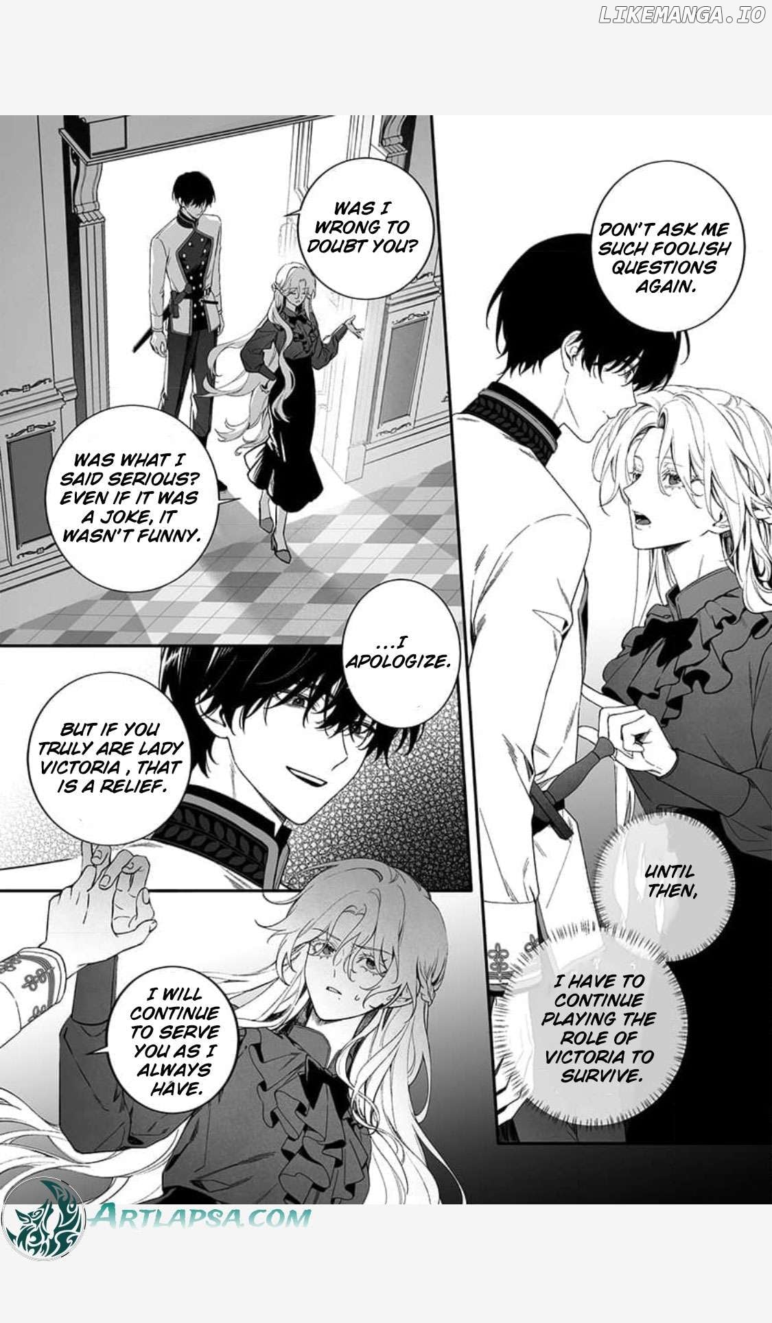 How can I escape from this knight’s crazy love?! Chapter 1 - page 24