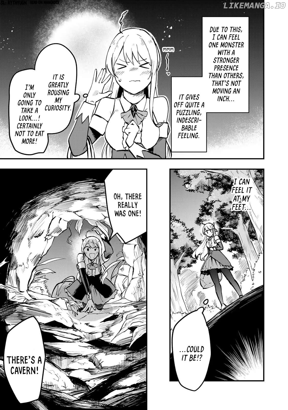 [Pakupaku desu wa] Tsuihousareta Ojou-sama no "Monster wo Taberu Hodo Tsuyoku Naru" Skill wa, 1-shoku de 1 Level Up suru Zendaimimon no Saikyou Skill deshita. 3-nichi de Jinrui Saikyou ni narimashita wa~! Chapter 2 - page 3