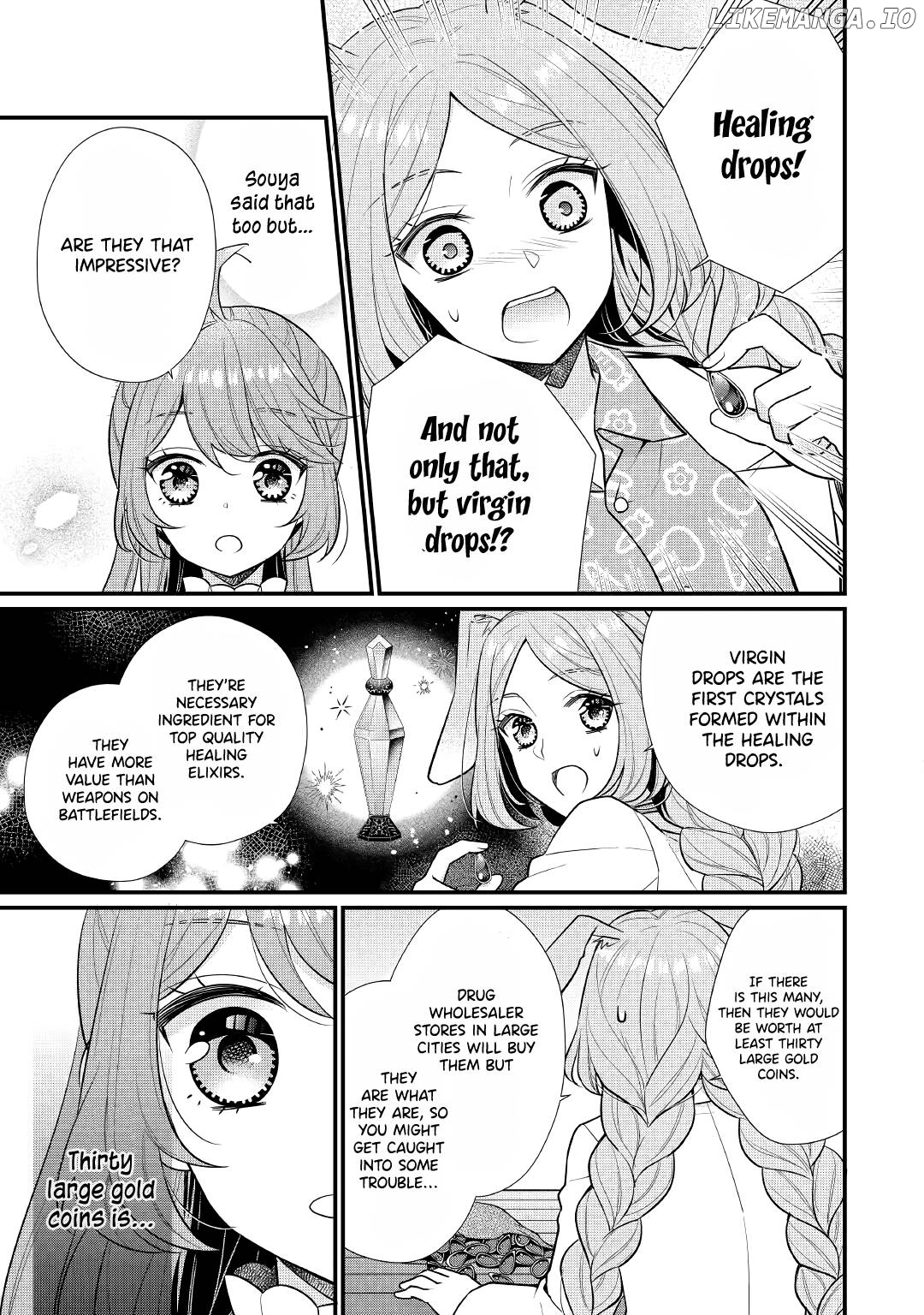 I will be selfish in a different world! The story of a selfish Saint Candidate Chapter 4.2 - page 8