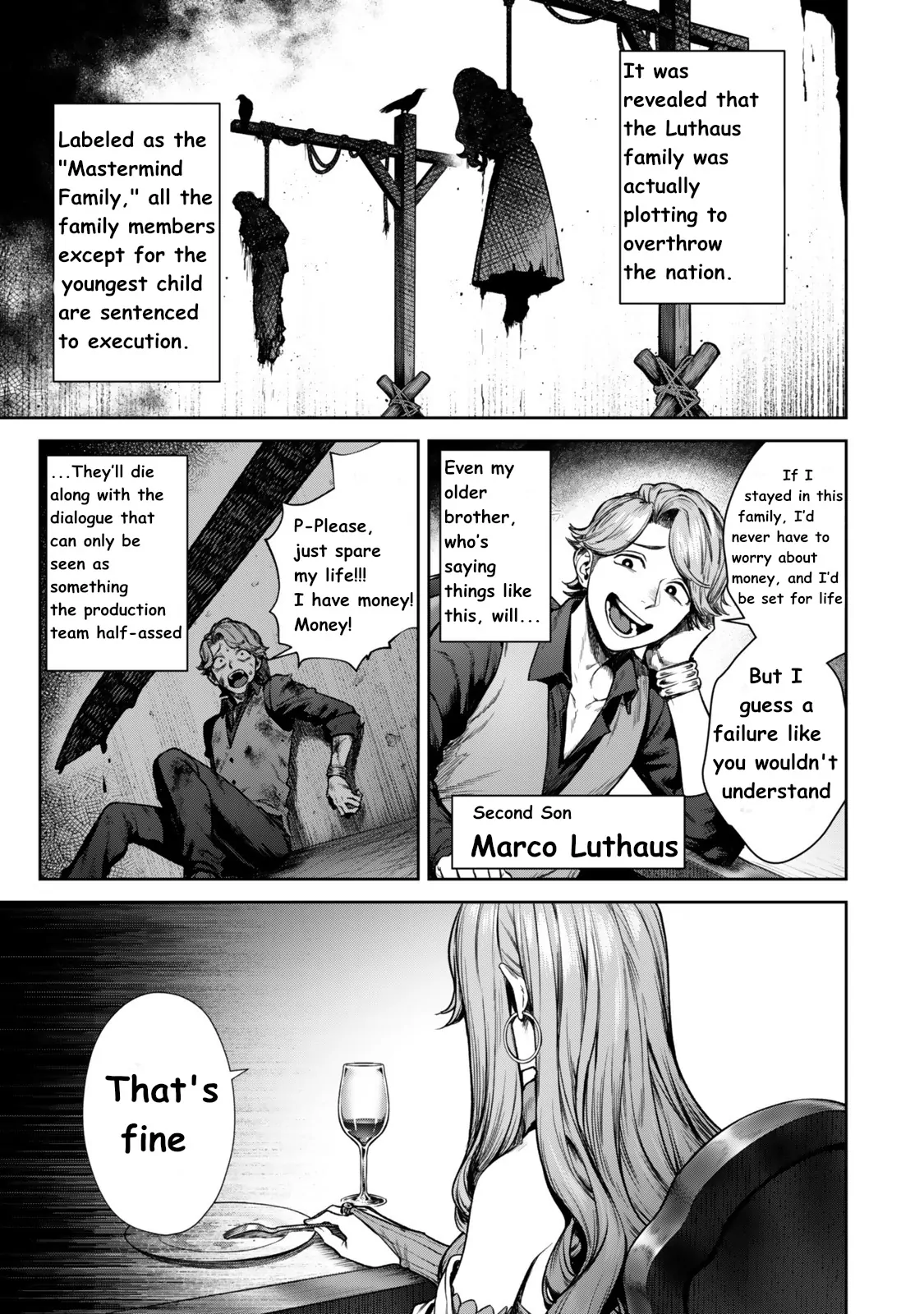 Kuromaku Ikka ni Tensei Shita kedo Gensaku Mushishite Dokuritsu Suru Chapter 1 - page 6