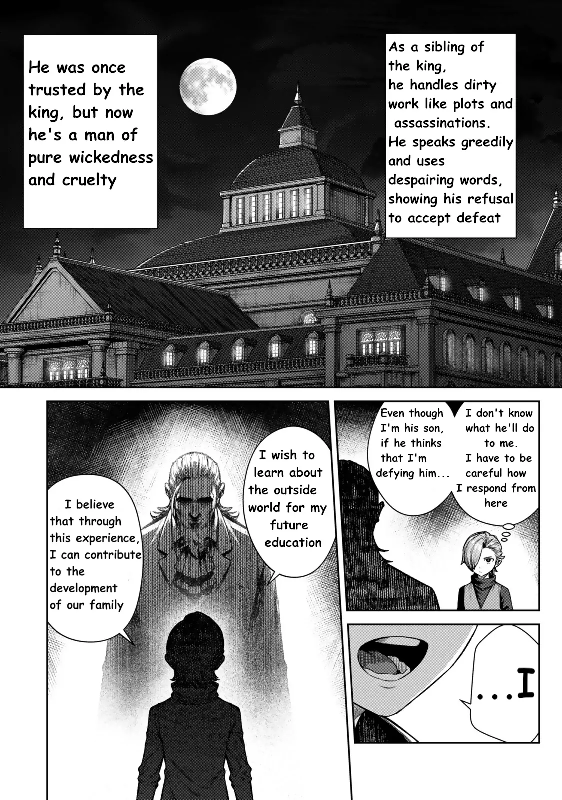 Kuromaku Ikka ni Tensei Shita kedo Gensaku Mushishite Dokuritsu Suru Chapter 1 - page 9