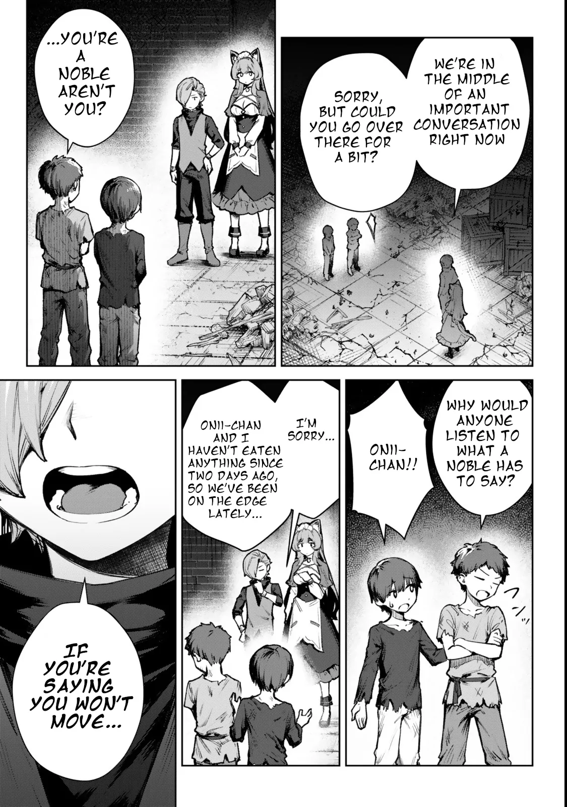 Kuromaku Ikka ni Tensei Shita kedo Gensaku Mushishite Dokuritsu Suru Chapter 2.2 - page 3