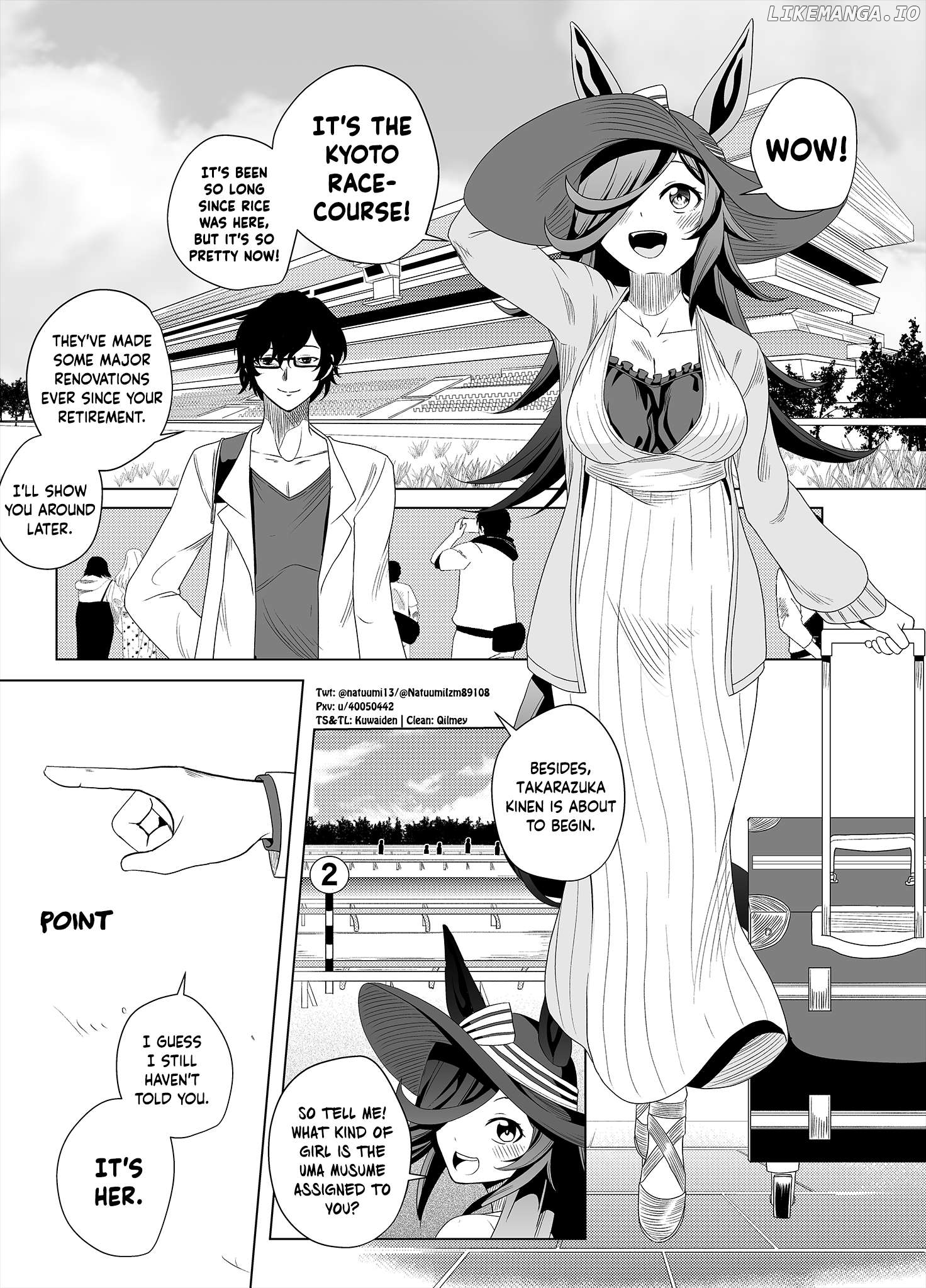 Uma Musume Pretty Derby - The Mysterious Beautiful Uma Musume Picture Book Author was a Hero Story (Doujinshi) Chapter 4 - page 1