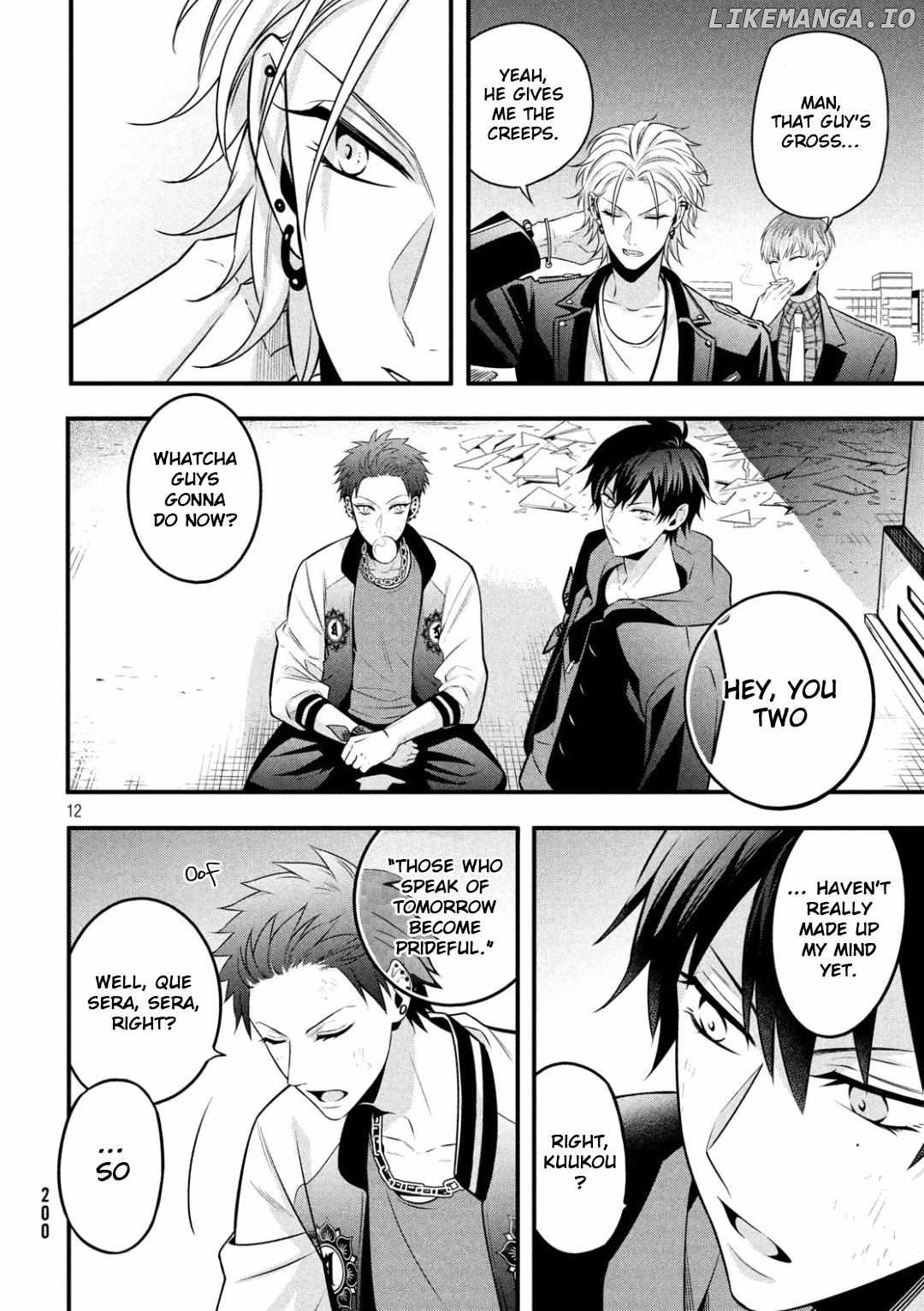 Hypnosis Mic -Before the Battle- The Dirty Dawg Chapter 5.2 - page 12