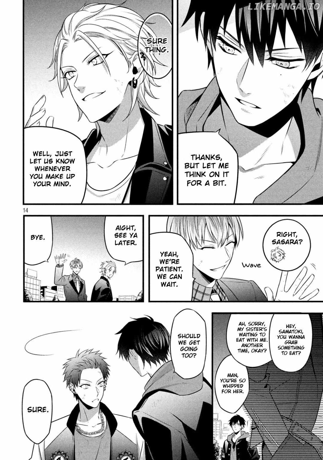 Hypnosis Mic -Before the Battle- The Dirty Dawg Chapter 5.2 - page 14