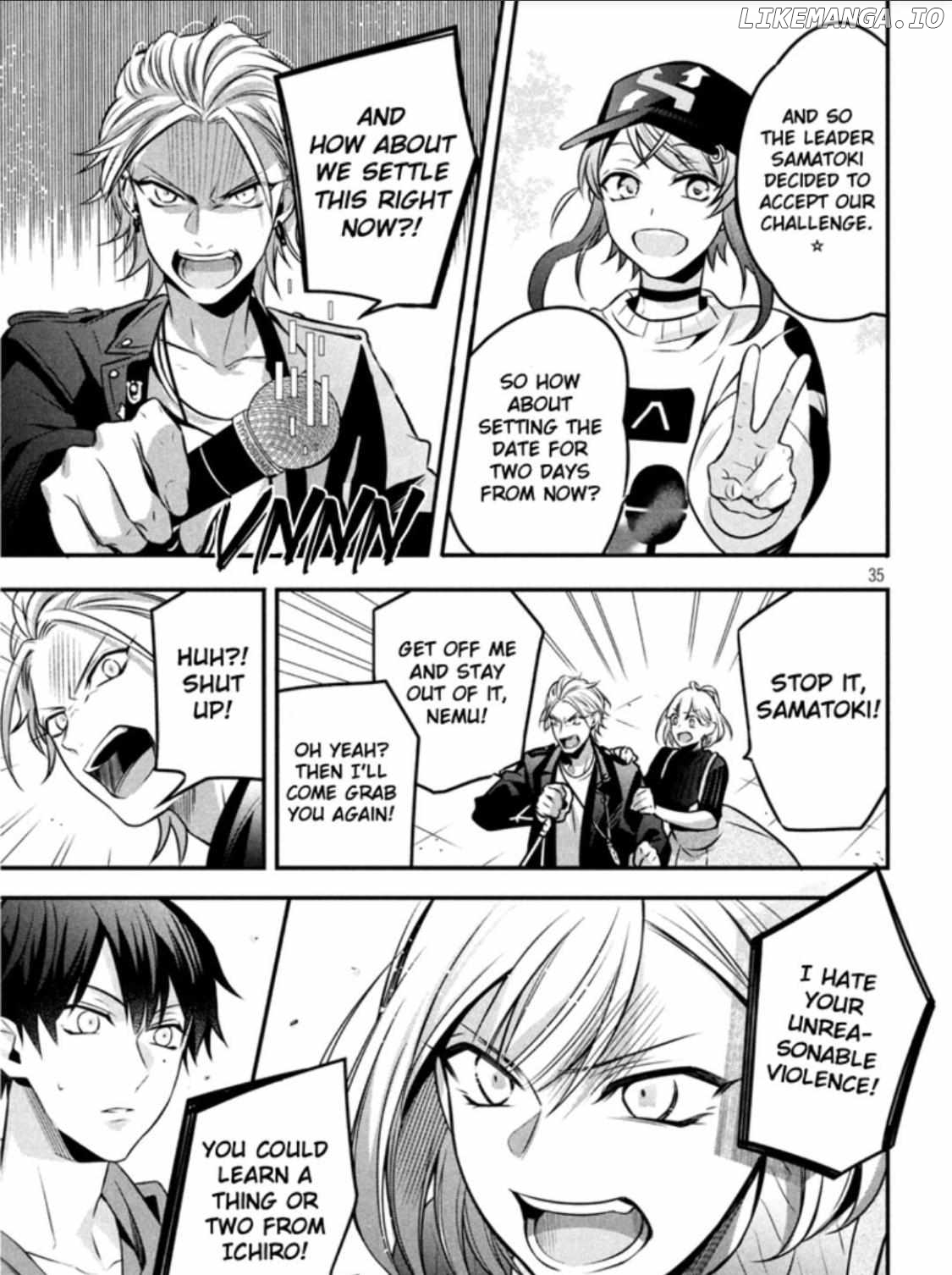 Hypnosis Mic -Before the Battle- The Dirty Dawg Chapter 9 - page 37