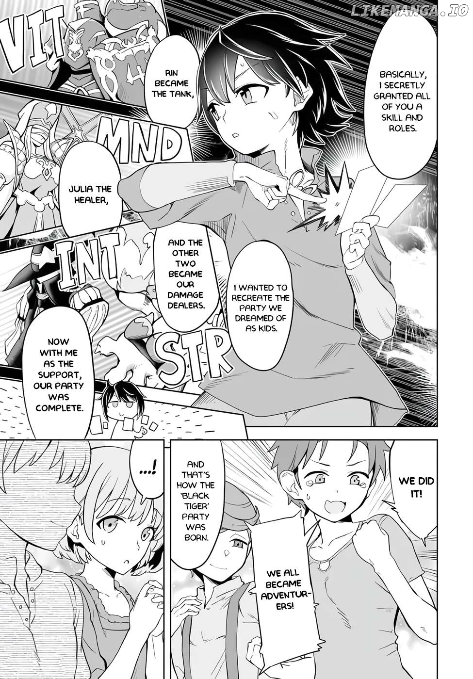 Kaibutsu-tachi wo Suberu Mono - Saikyou no Shien Tokka Nouryoku de, Kizukeba Sekai Saikyou Party ni! Chapter 1.2 - page 10