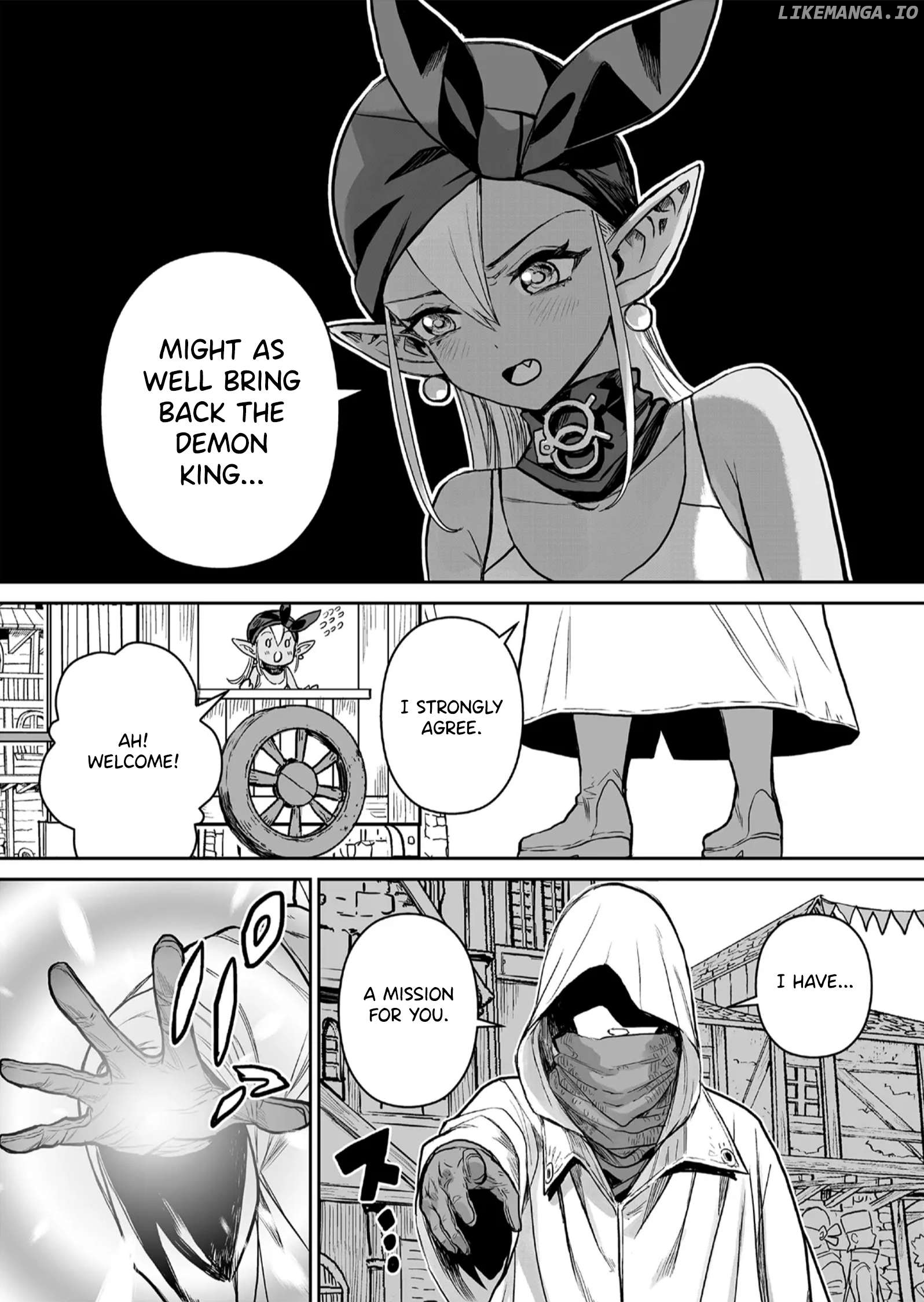 Abandoned: The Hero Who's So Strong He Breaks Every Weapon and The Elf Blacksmith Chapter 1 - page 17