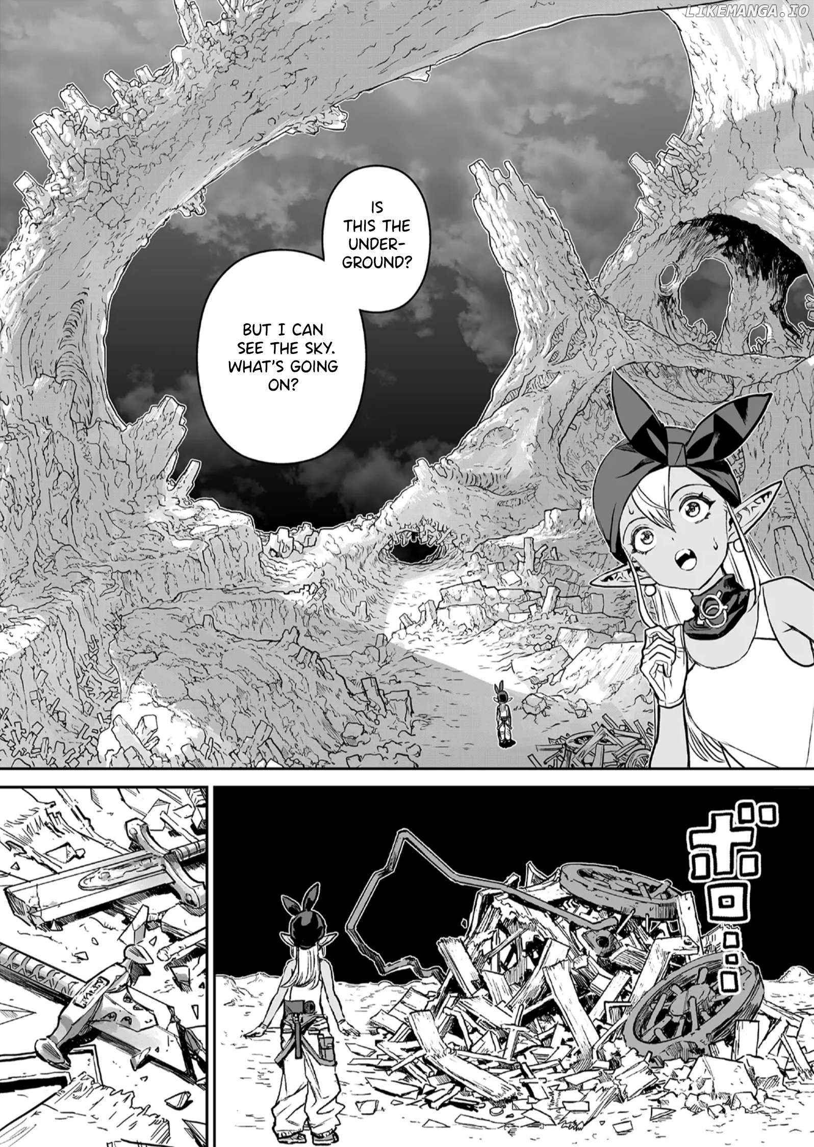 Abandoned: The Hero Who's So Strong He Breaks Every Weapon and The Elf Blacksmith Chapter 1 - page 21