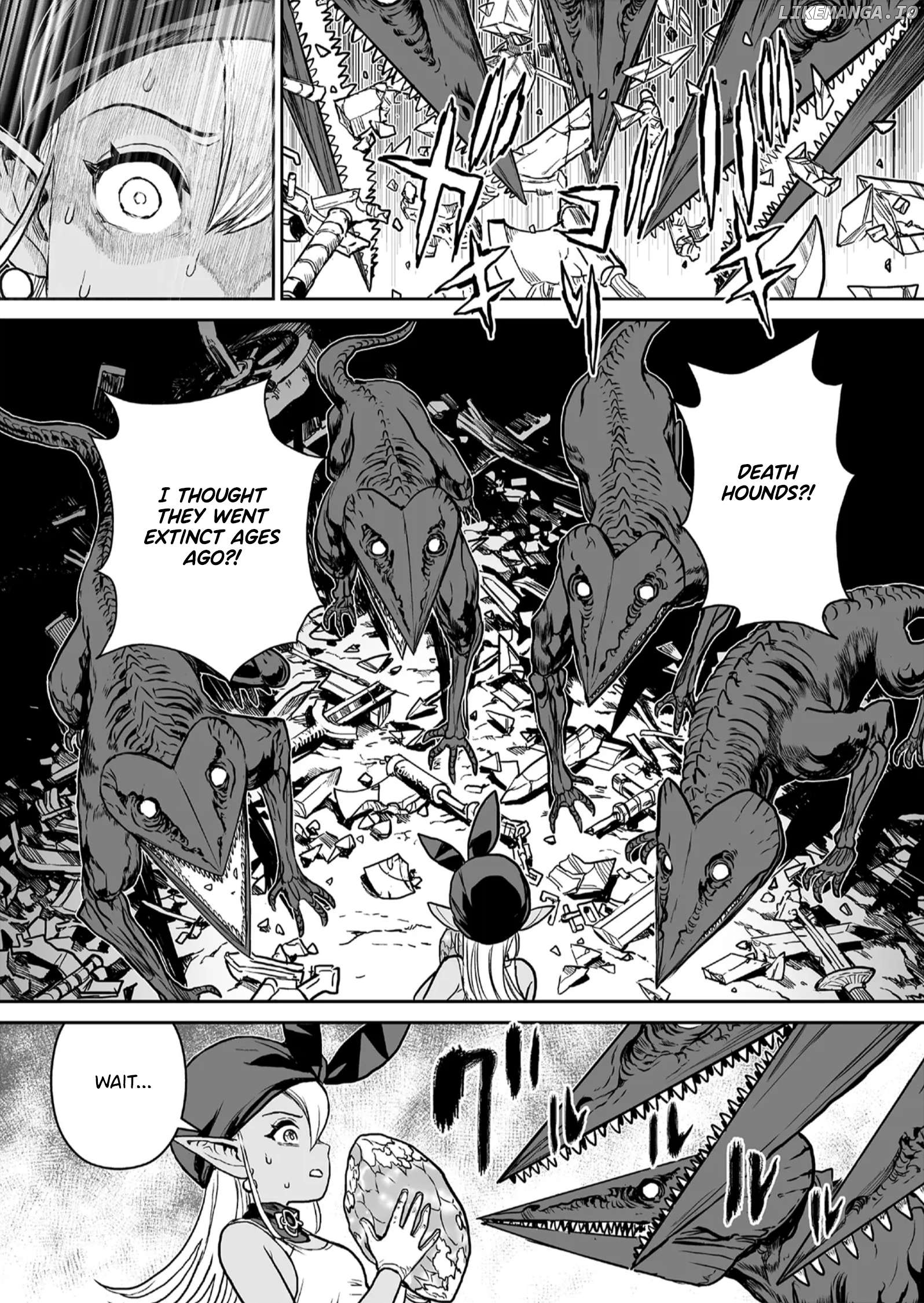 Abandoned: The Hero Who's So Strong He Breaks Every Weapon and The Elf Blacksmith Chapter 1 - page 24