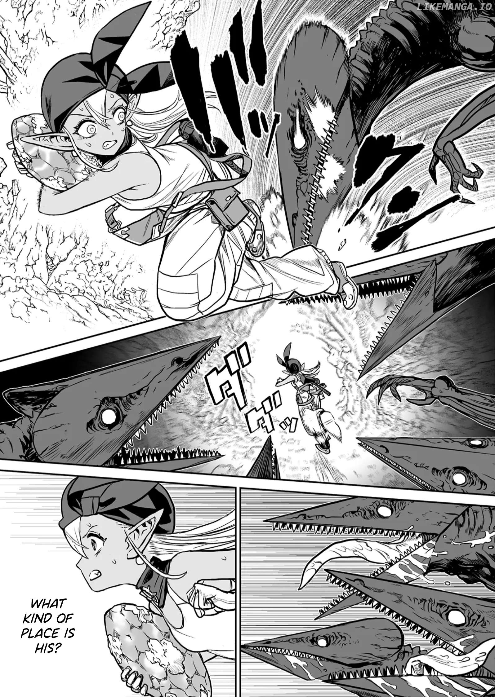 Abandoned: The Hero Who's So Strong He Breaks Every Weapon and The Elf Blacksmith Chapter 1 - page 25