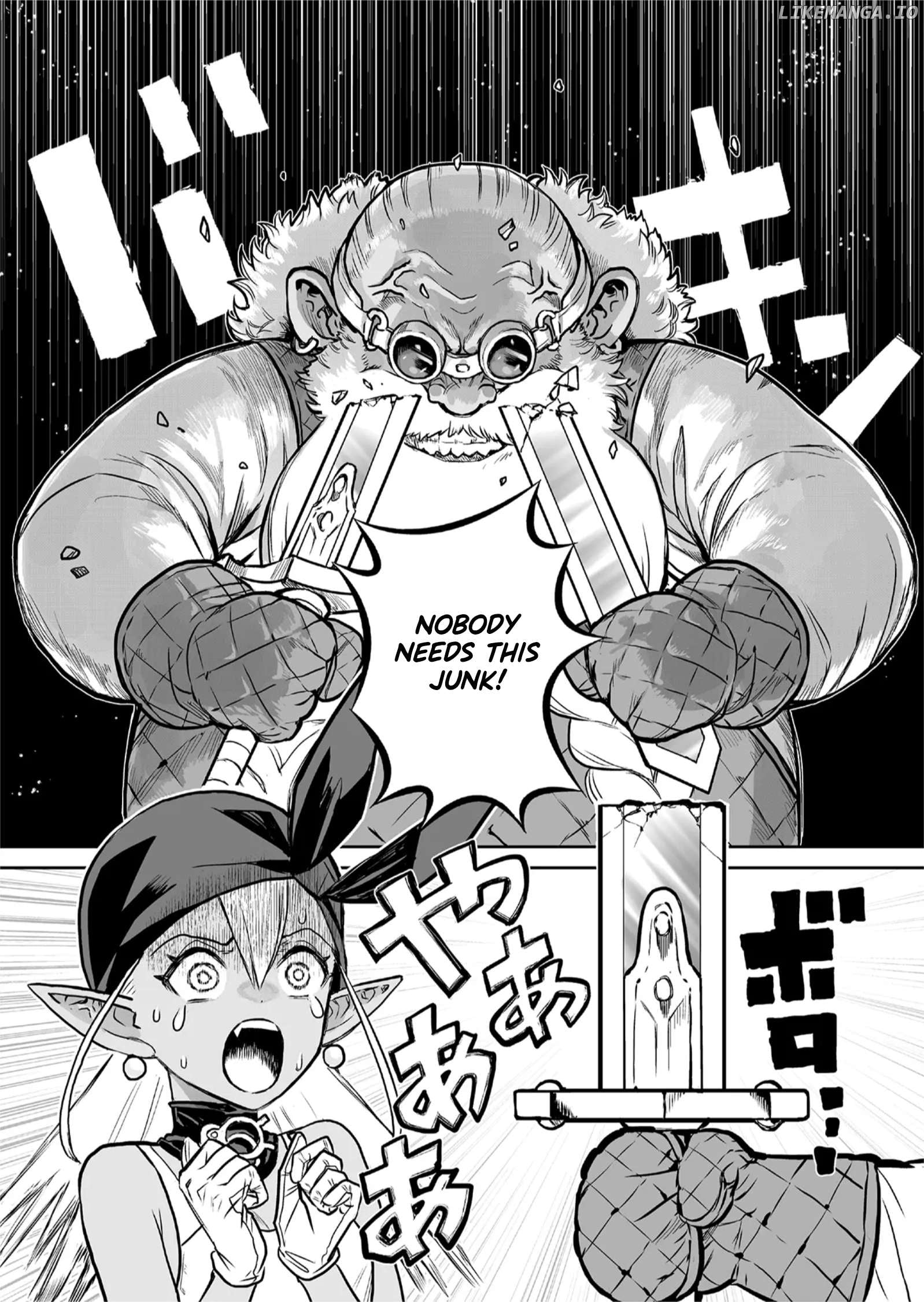 Abandoned: The Hero Who's So Strong He Breaks Every Weapon and The Elf Blacksmith Chapter 1 - page 3