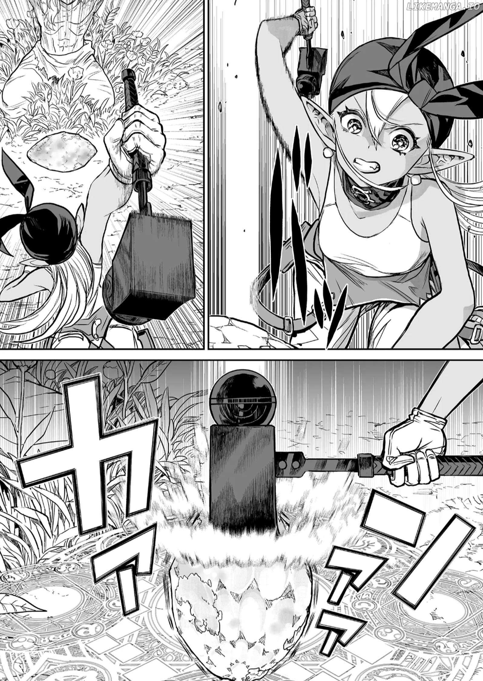 Abandoned: The Hero Who's So Strong He Breaks Every Weapon and The Elf Blacksmith Chapter 1 - page 33